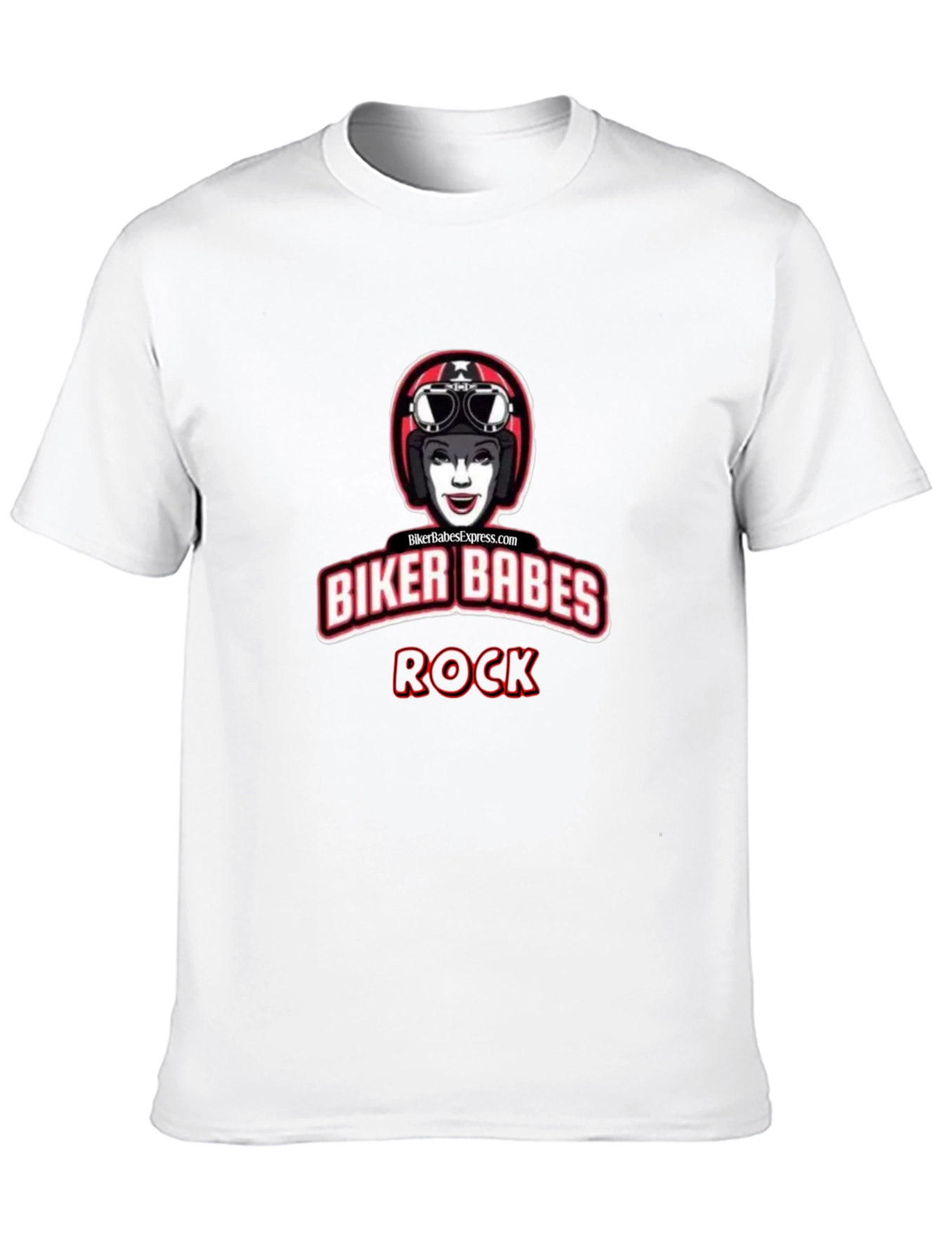 Biker Babes Rock Graphic Tee - Black