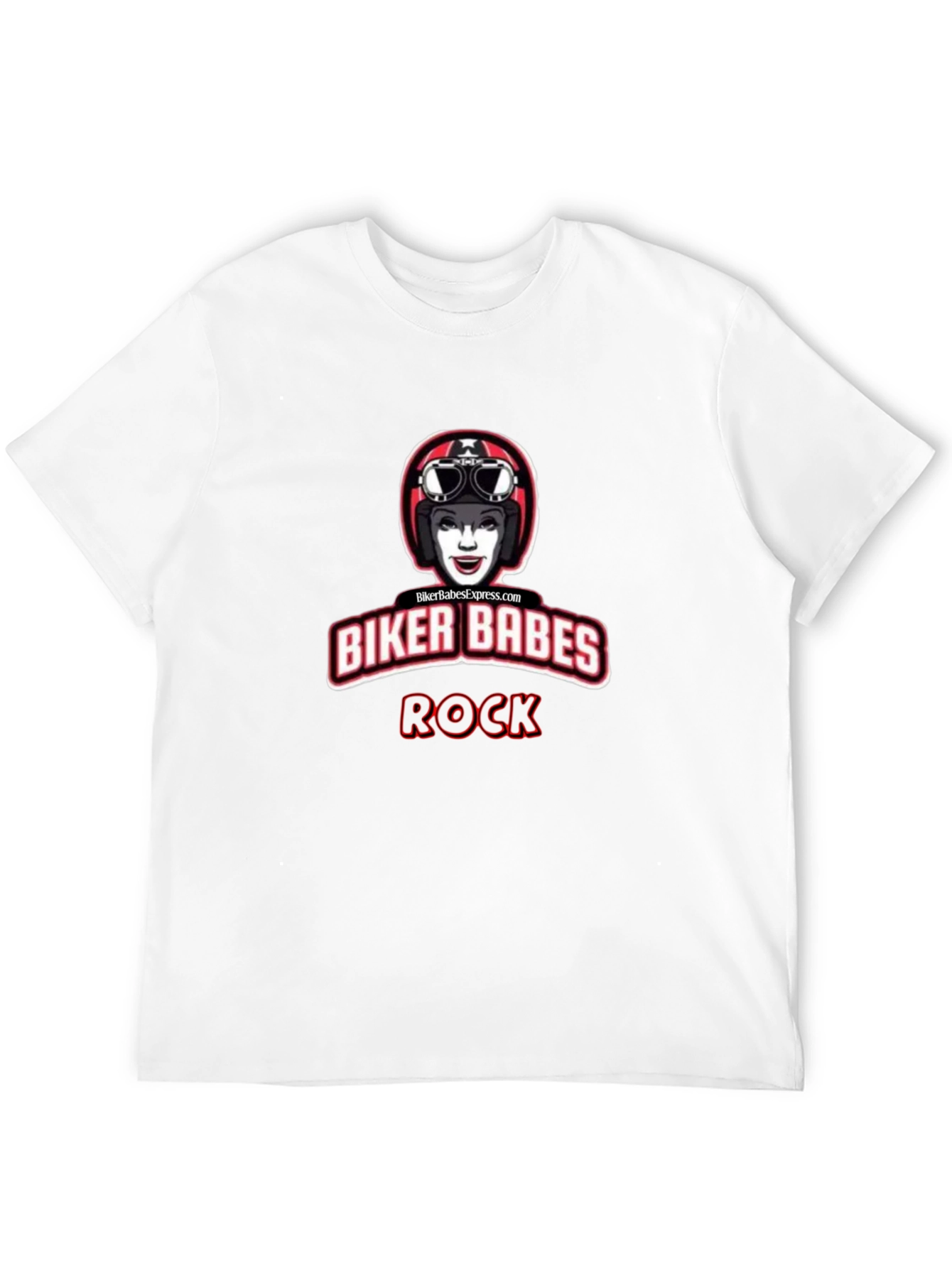 Biker Babes Rock Graphic Tee - Black