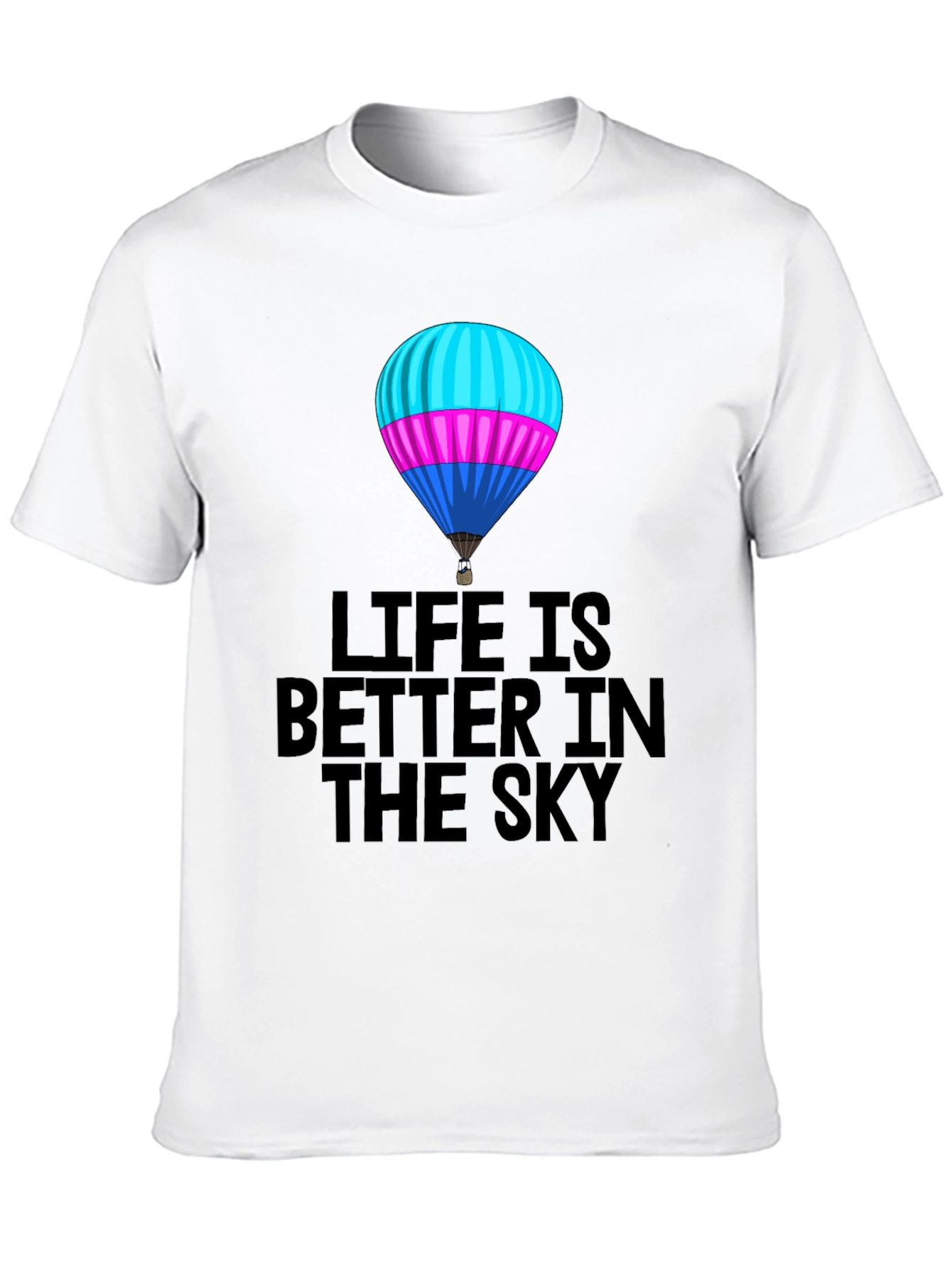 Life is Better in the Sky Balloon Graphic Tee