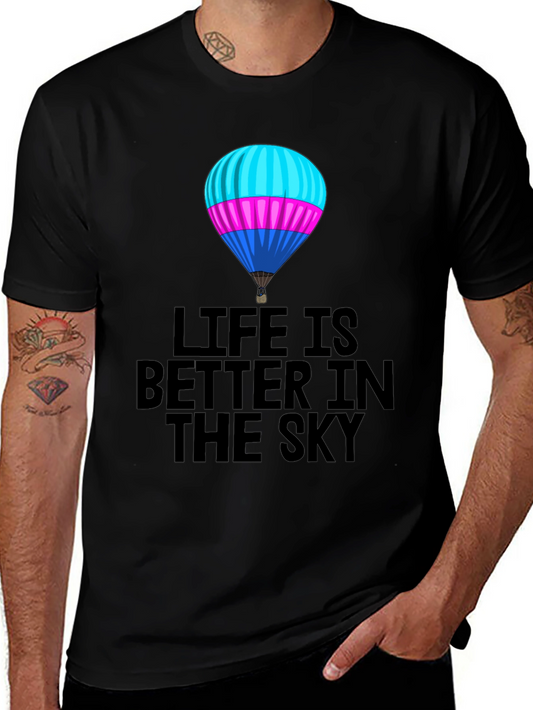 Life is Better in the Sky Balloon Graphic Tee