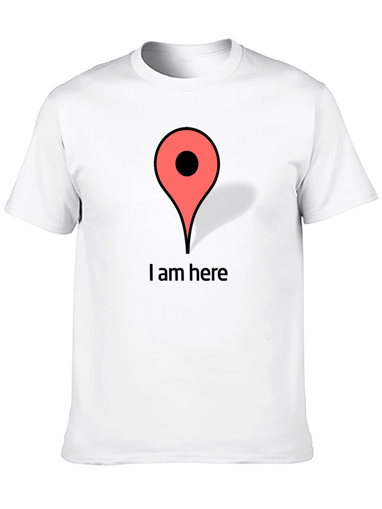 I am Here Graphic T-Shirt