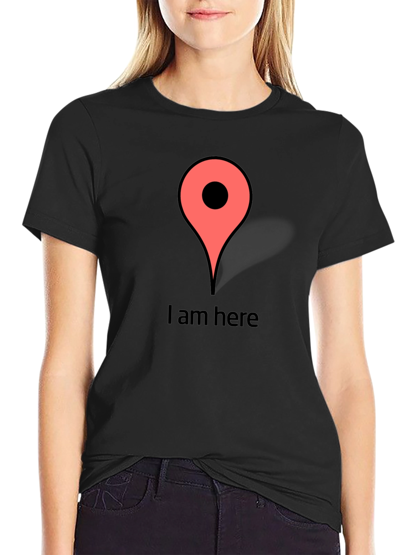 I am Here Graphic T-Shirt