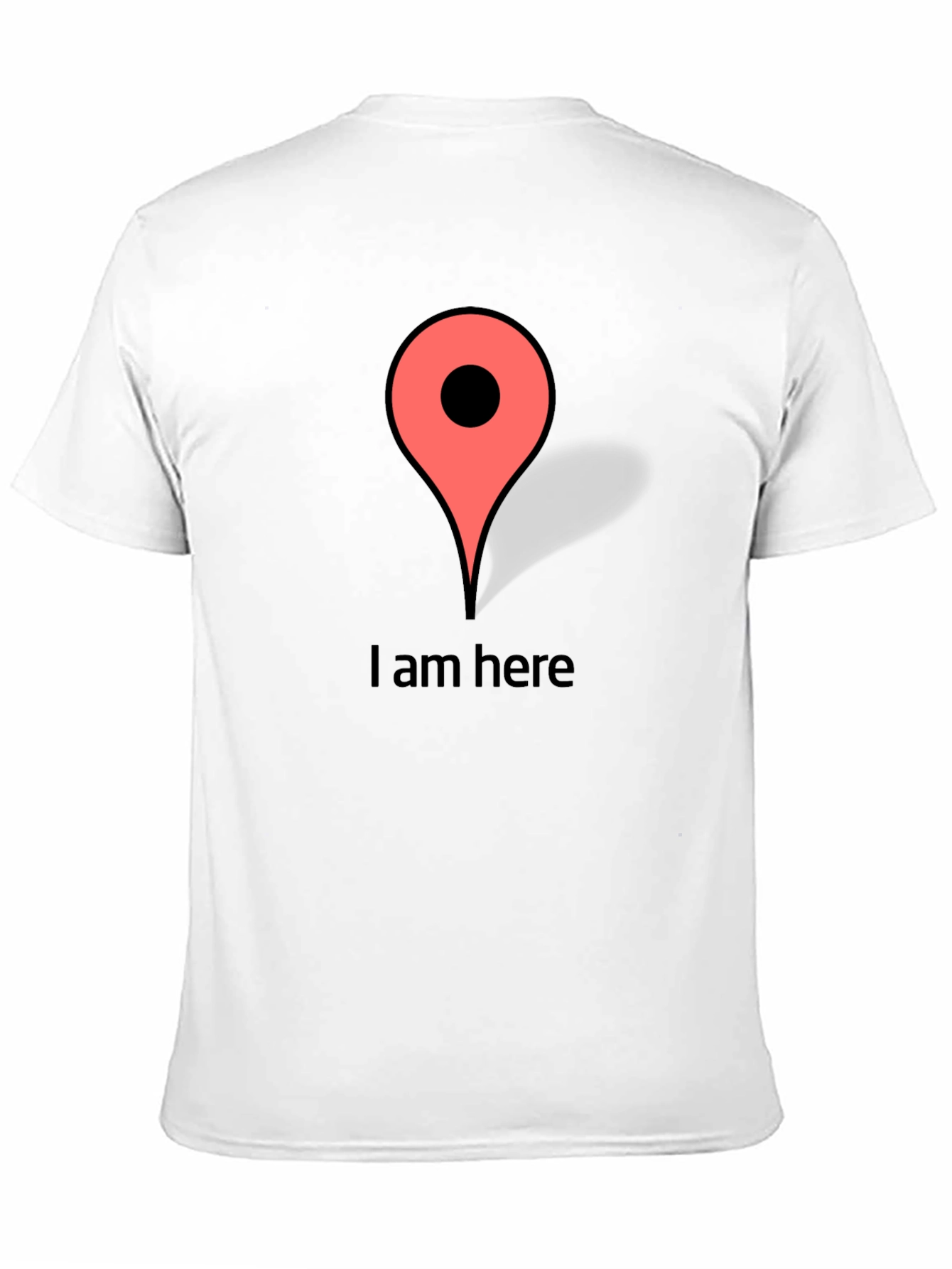 I am Here Graphic T-Shirt