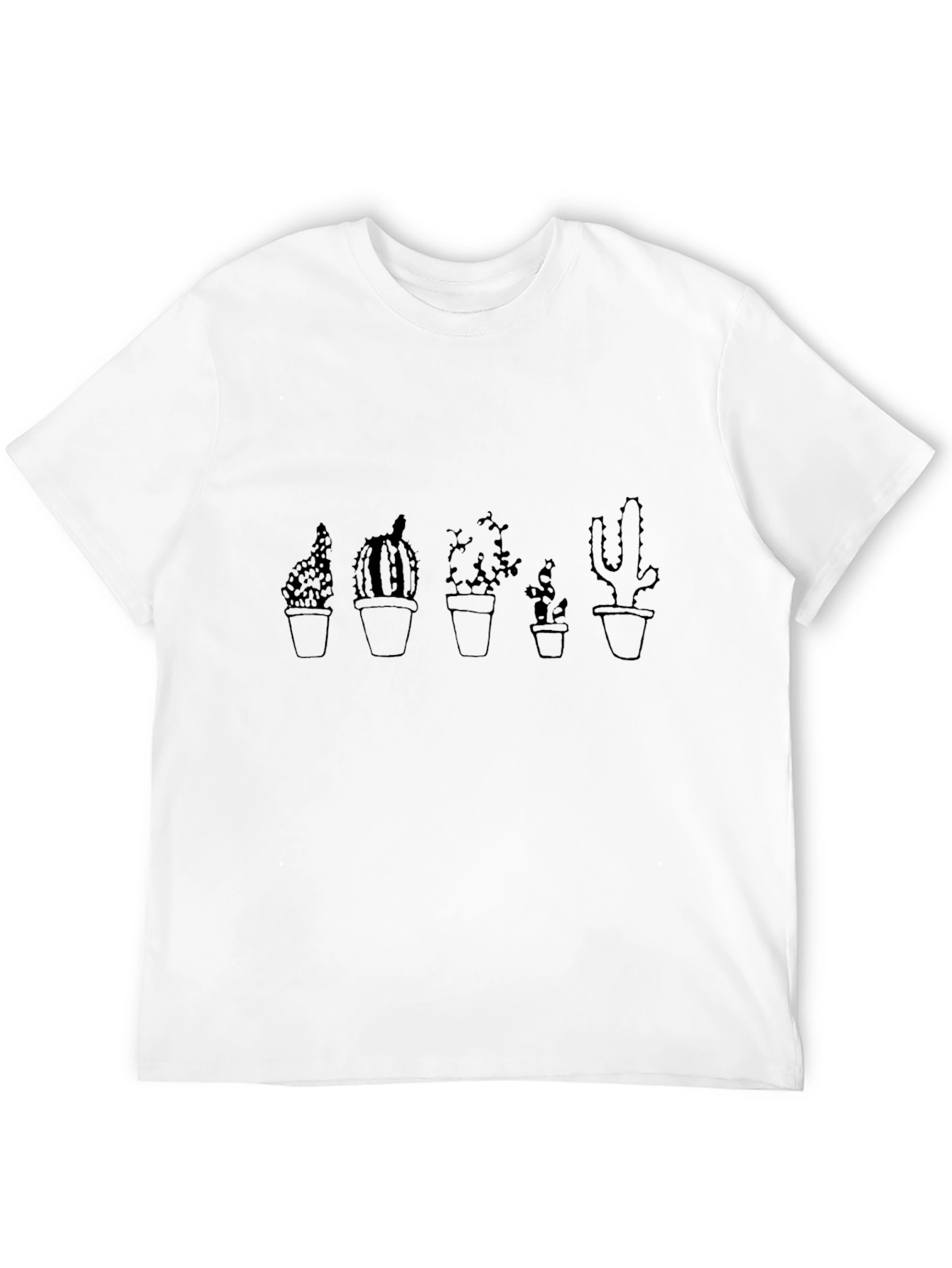 Cactus Graphic Print T-Shirt