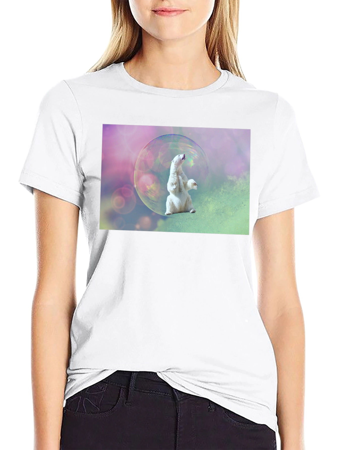 Polar Bear Bubble T-Shirt