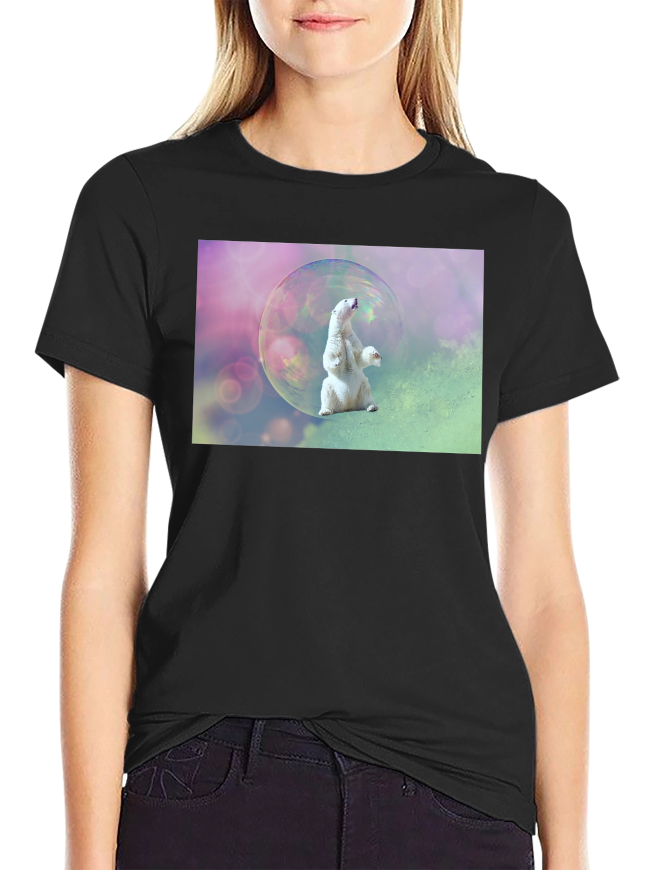 Polar Bear Bubble T-Shirt