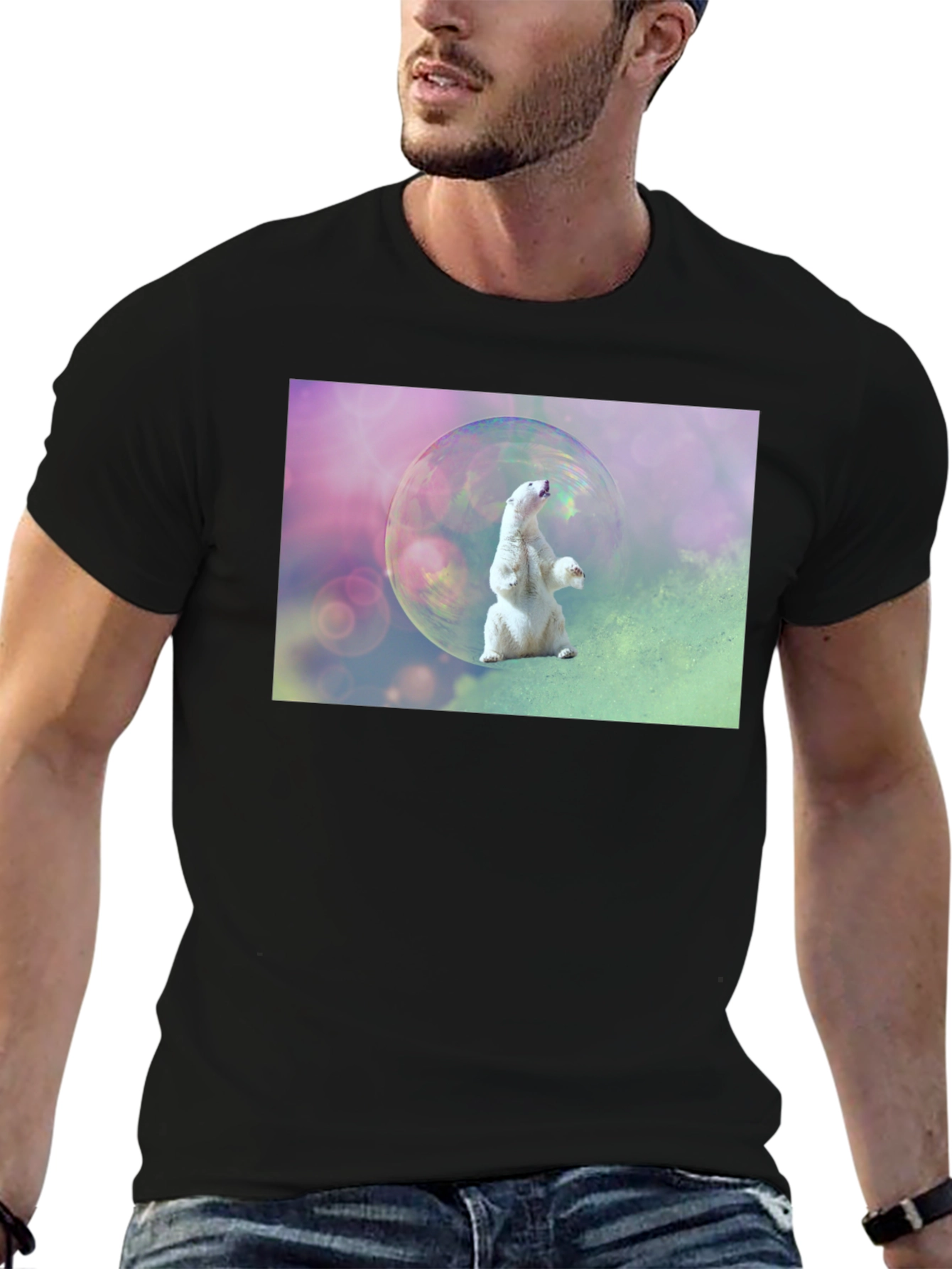 Polar Bear Bubble T-Shirt