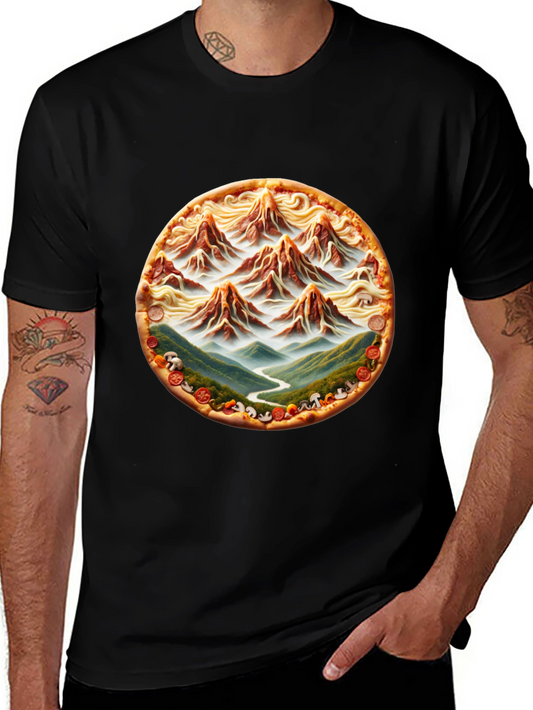 Pizza Mountain Graphic Tee