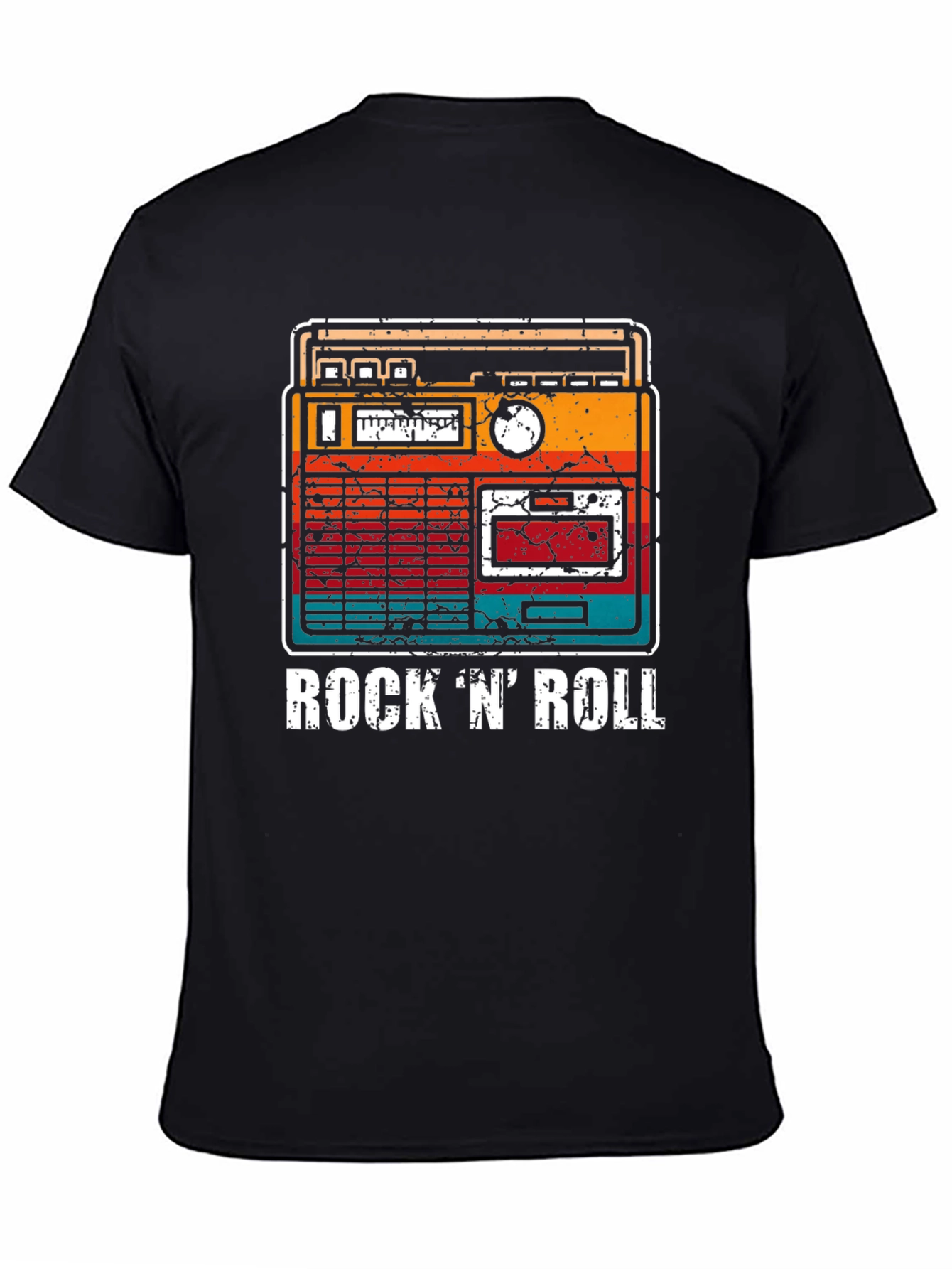 Retro Rock N Roll Radio T-Shirt