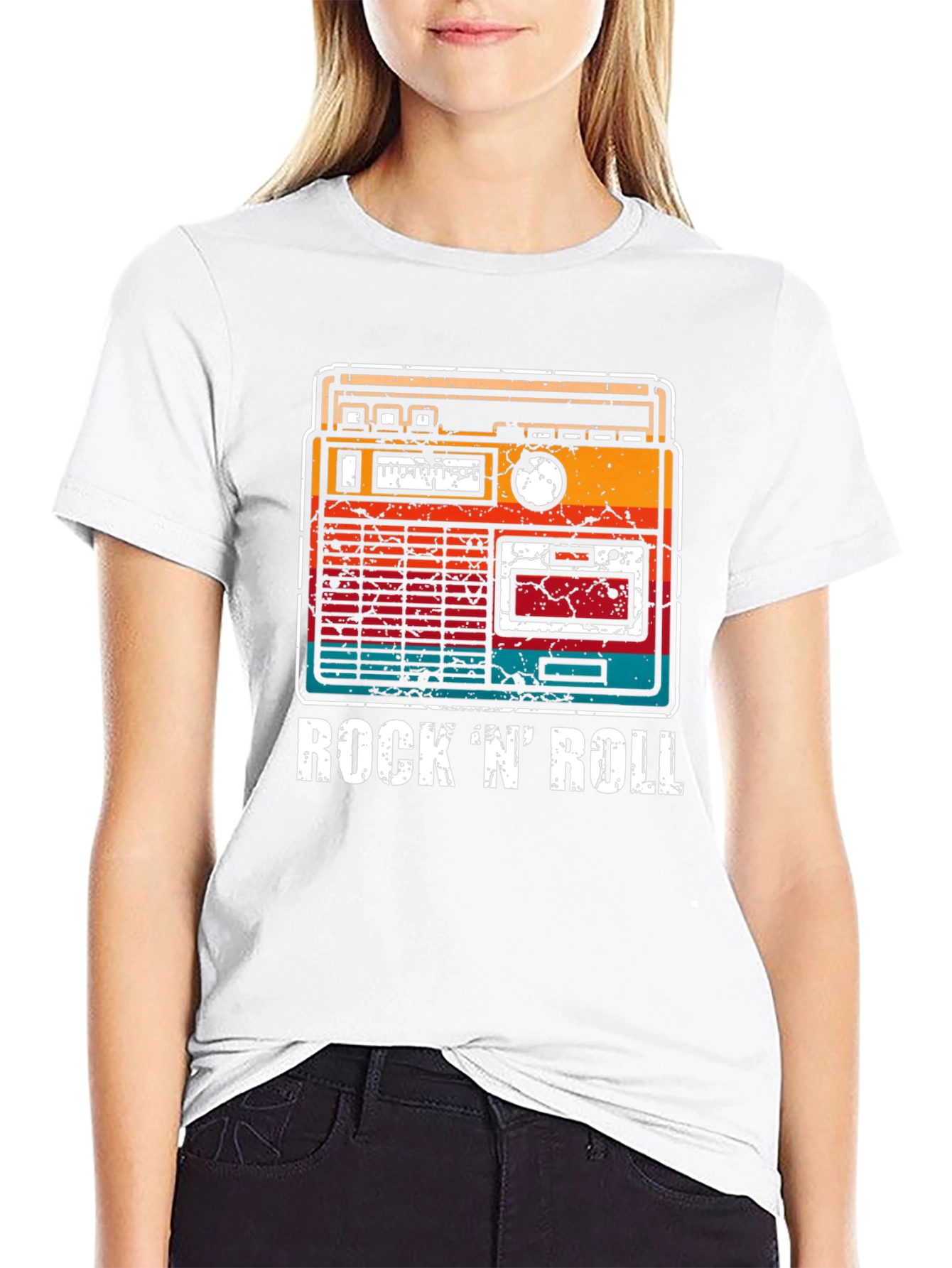Retro Rock N Roll Radio T-Shirt