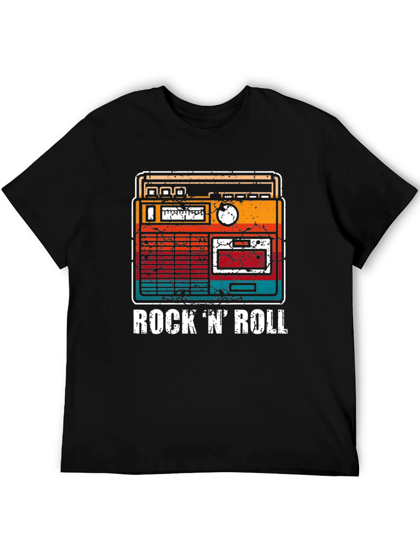 Retro Rock N Roll Radio T-Shirt
