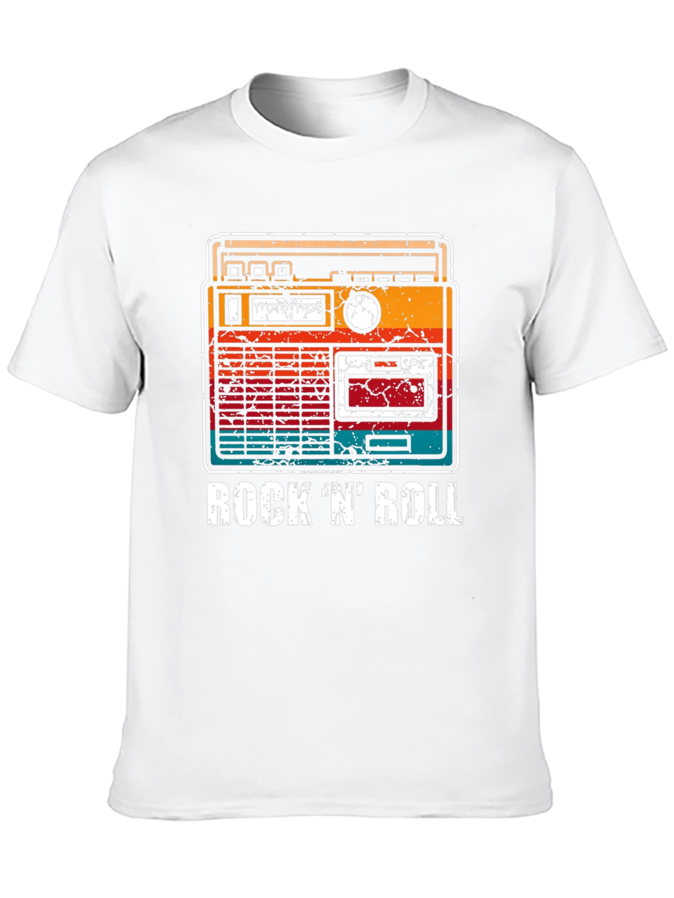 Retro Rock N Roll Radio T-Shirt