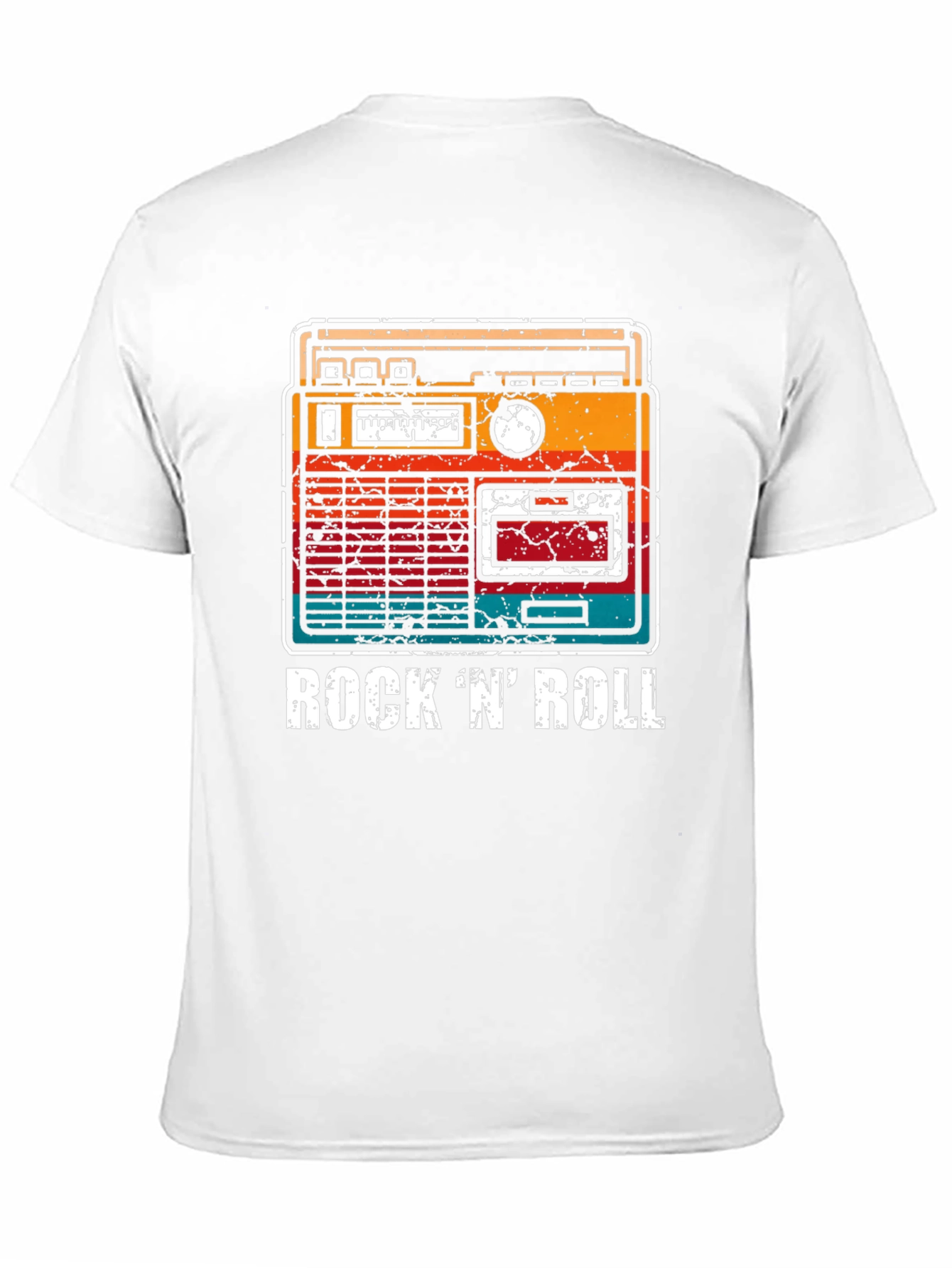 Retro Rock N Roll Radio T-Shirt