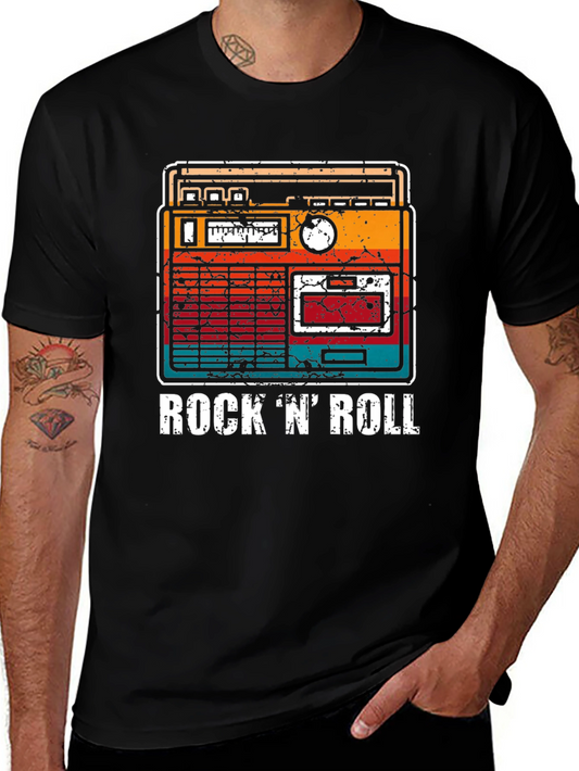 Retro Rock N Roll Radio T-Shirt