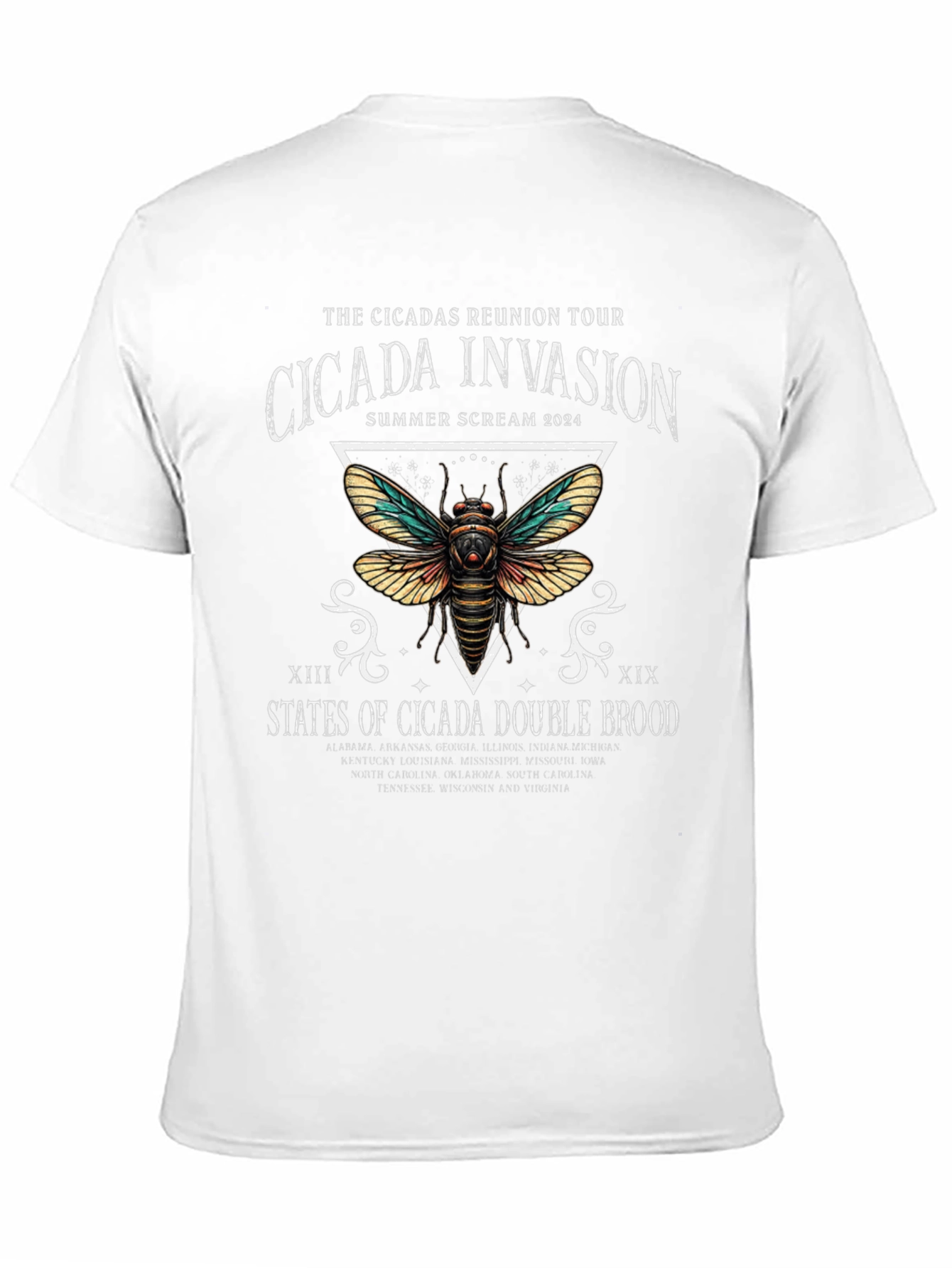 Cicada Invasion 2024 Reunion Tour T-Shirt