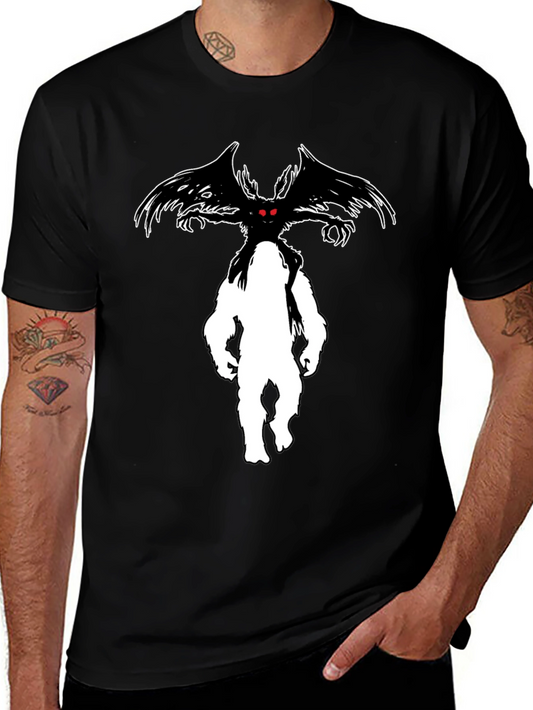 Mothman Bigfoot T-Shirt - Cryptid Tee