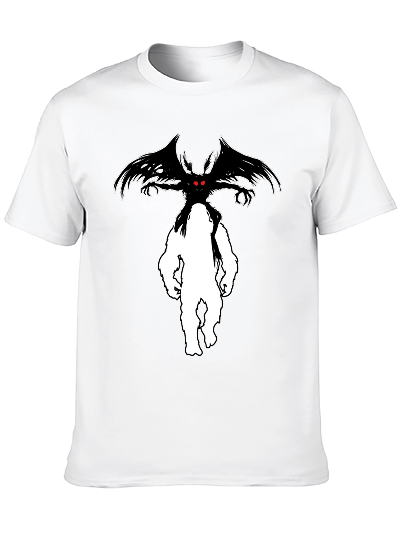 Mothman Bigfoot T-Shirt - Cryptid Tee