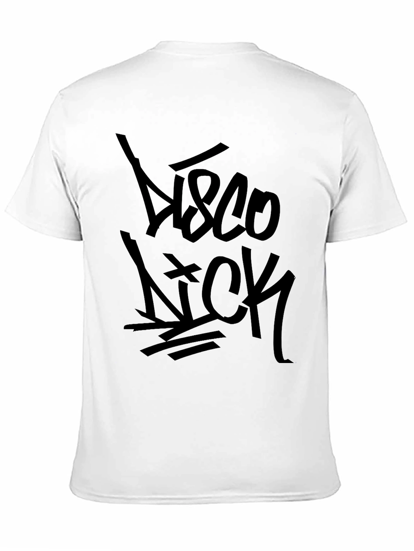 Disco Nick Black Graphic Tee