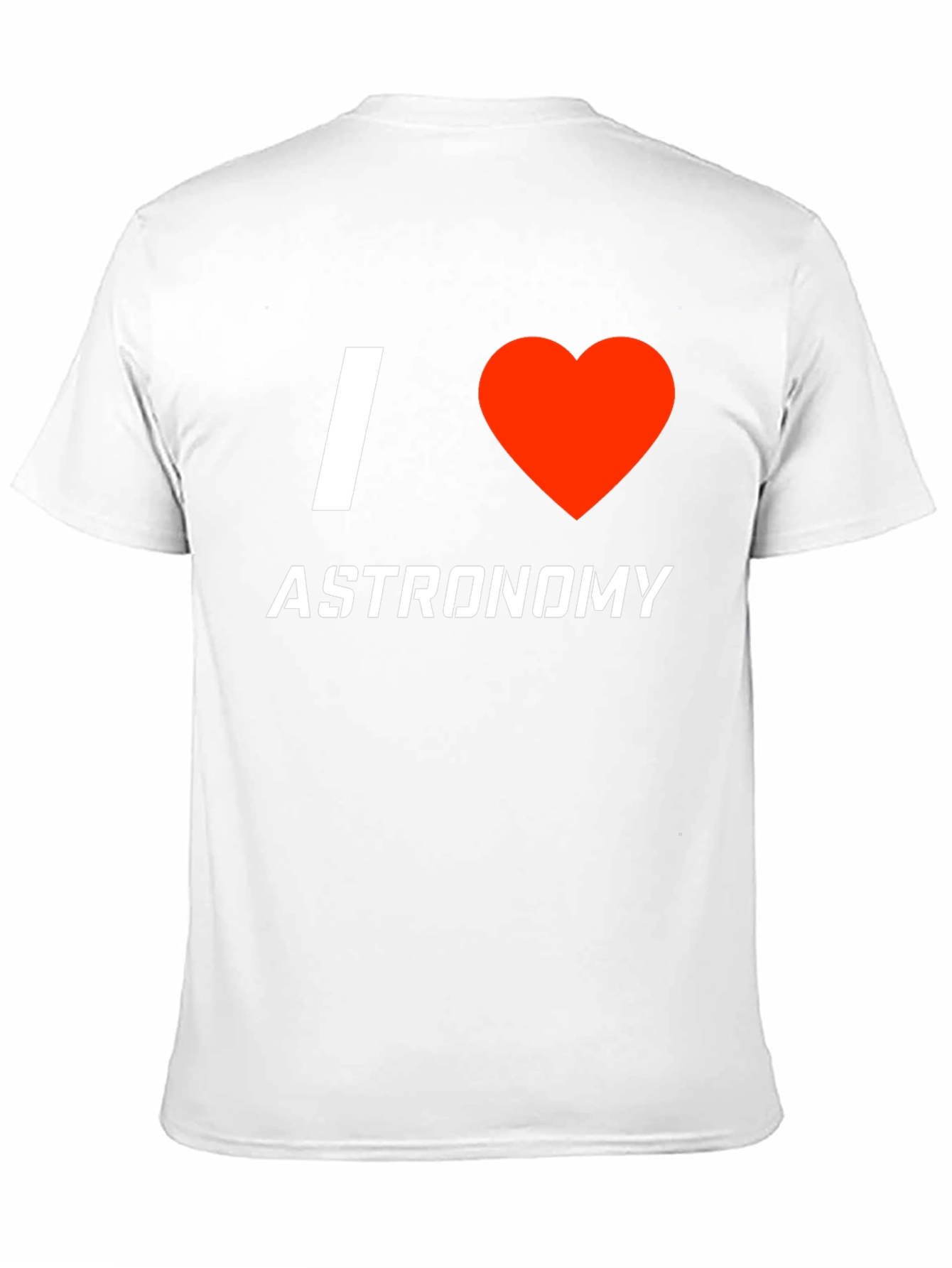 I Heart Astronomy Black T-Shirt
