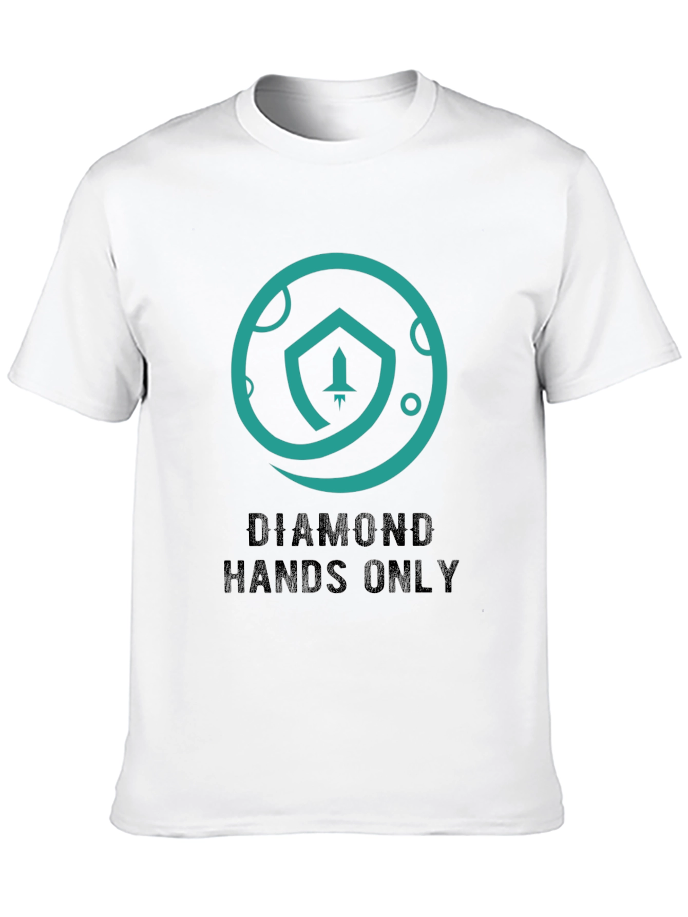 Diamond Hands Only T-Shirt - Crypto Rocket