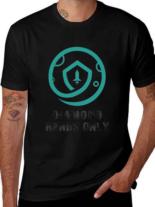 Diamond Hands Only T-Shirt - Crypto Rocket