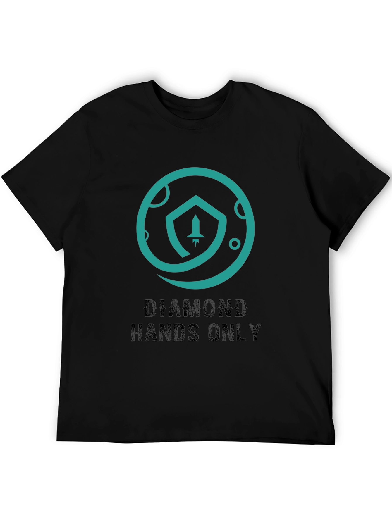 Diamond Hands Only T-Shirt - Crypto Rocket