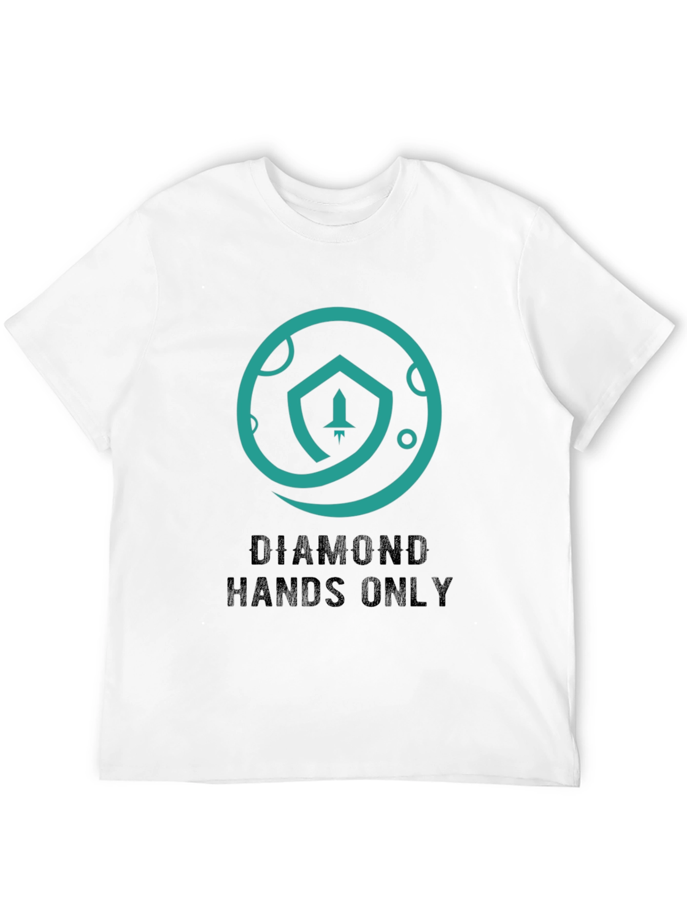 Diamond Hands Only T-Shirt - Crypto Rocket