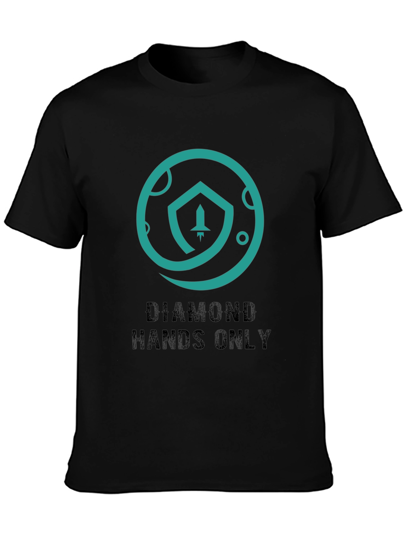 Diamond Hands Only T-Shirt - Crypto Rocket