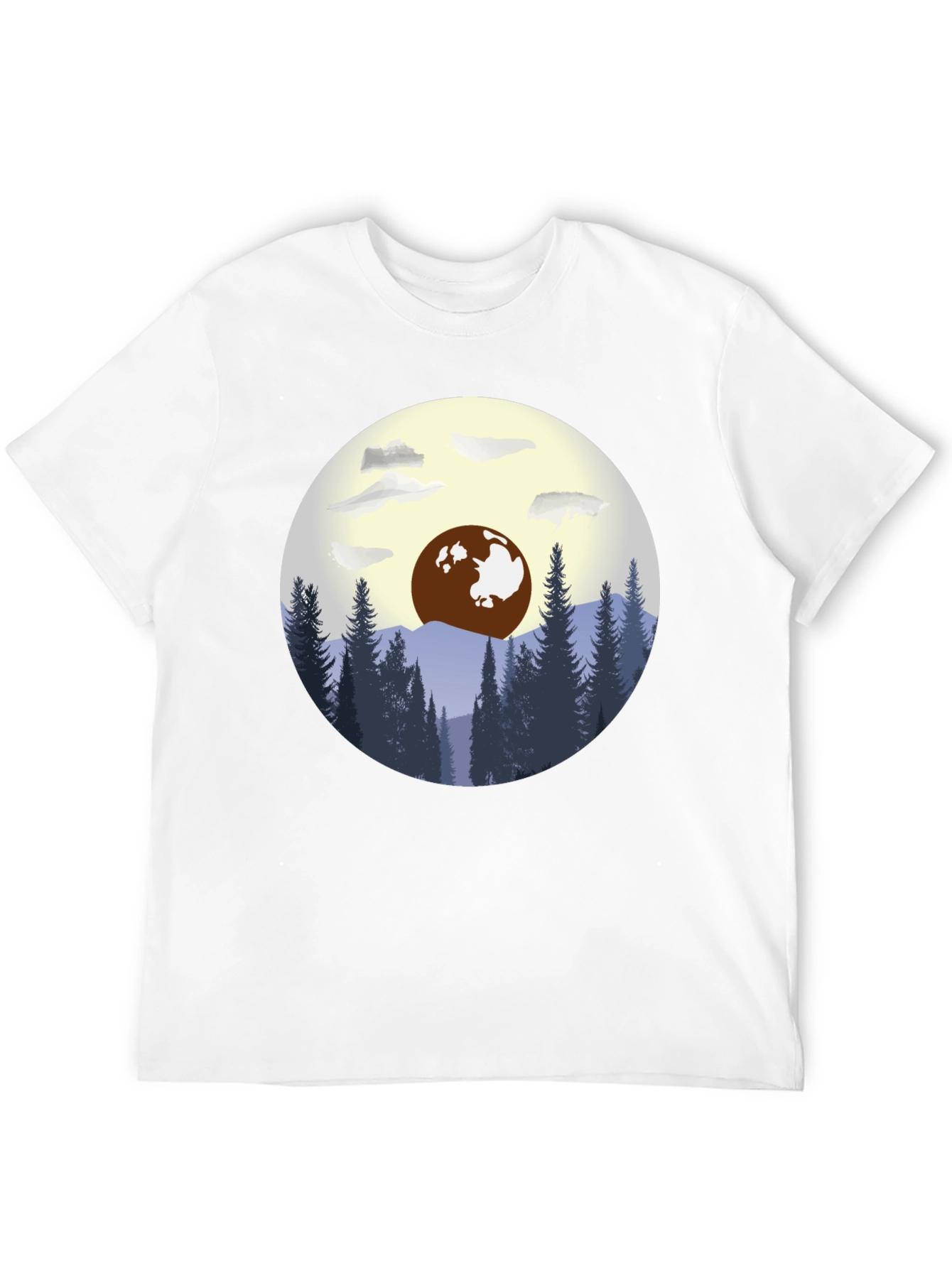 Nature Forest T-Shirt - Adventure Design