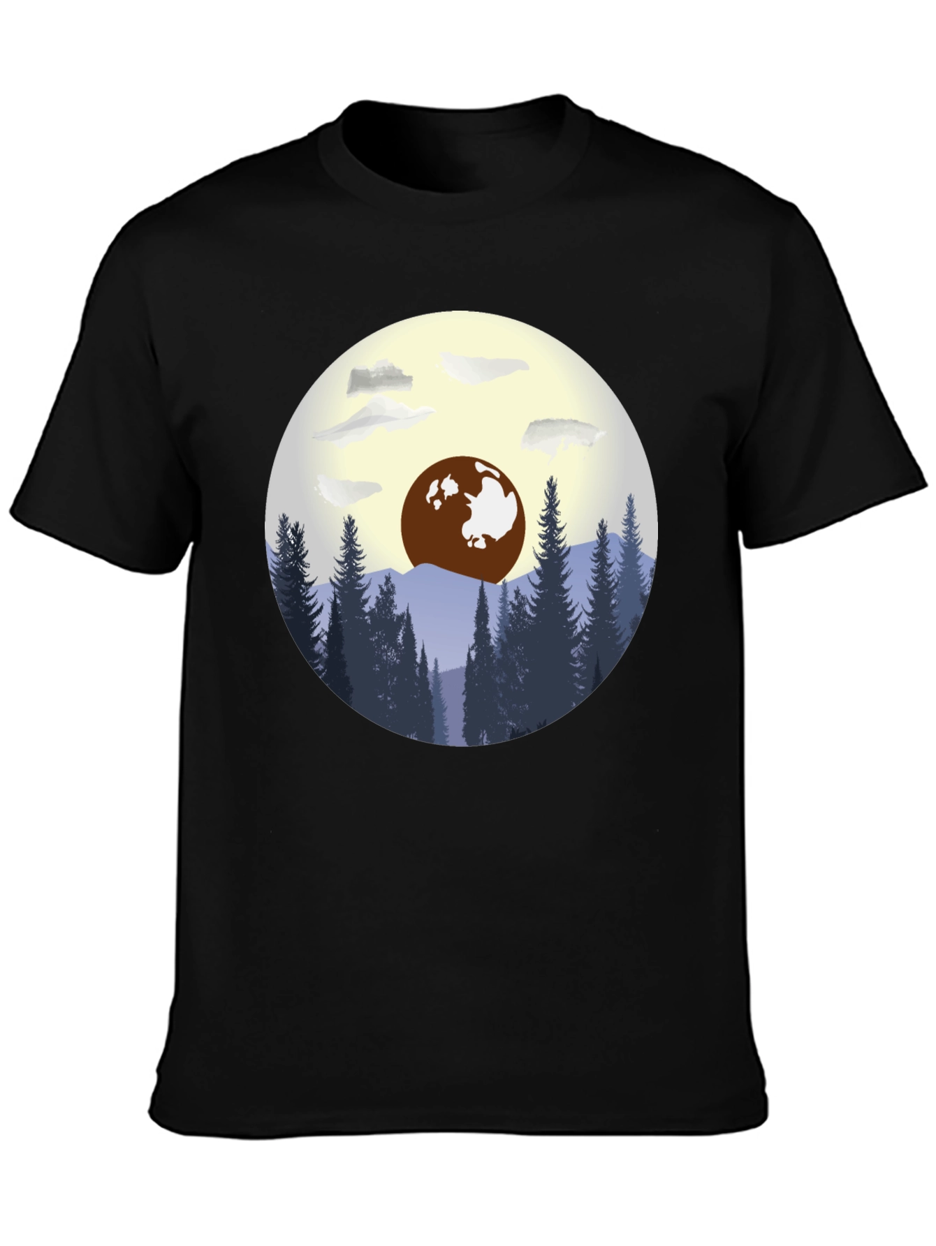 Nature Forest T-Shirt - Adventure Design