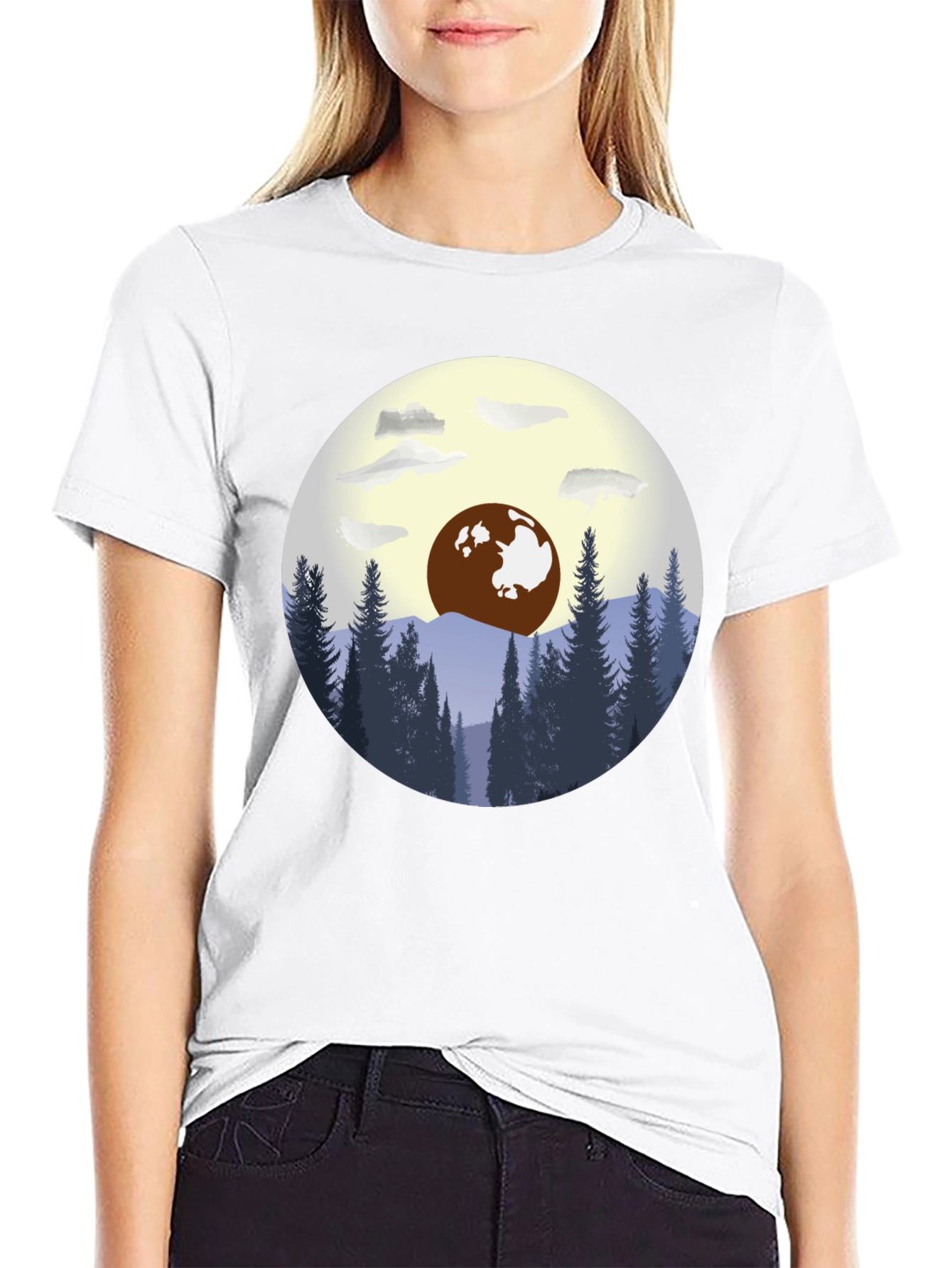 Nature Forest T-Shirt - Adventure Design