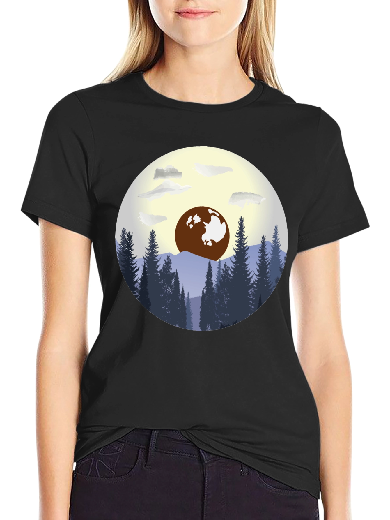 Nature Forest T-Shirt - Adventure Design