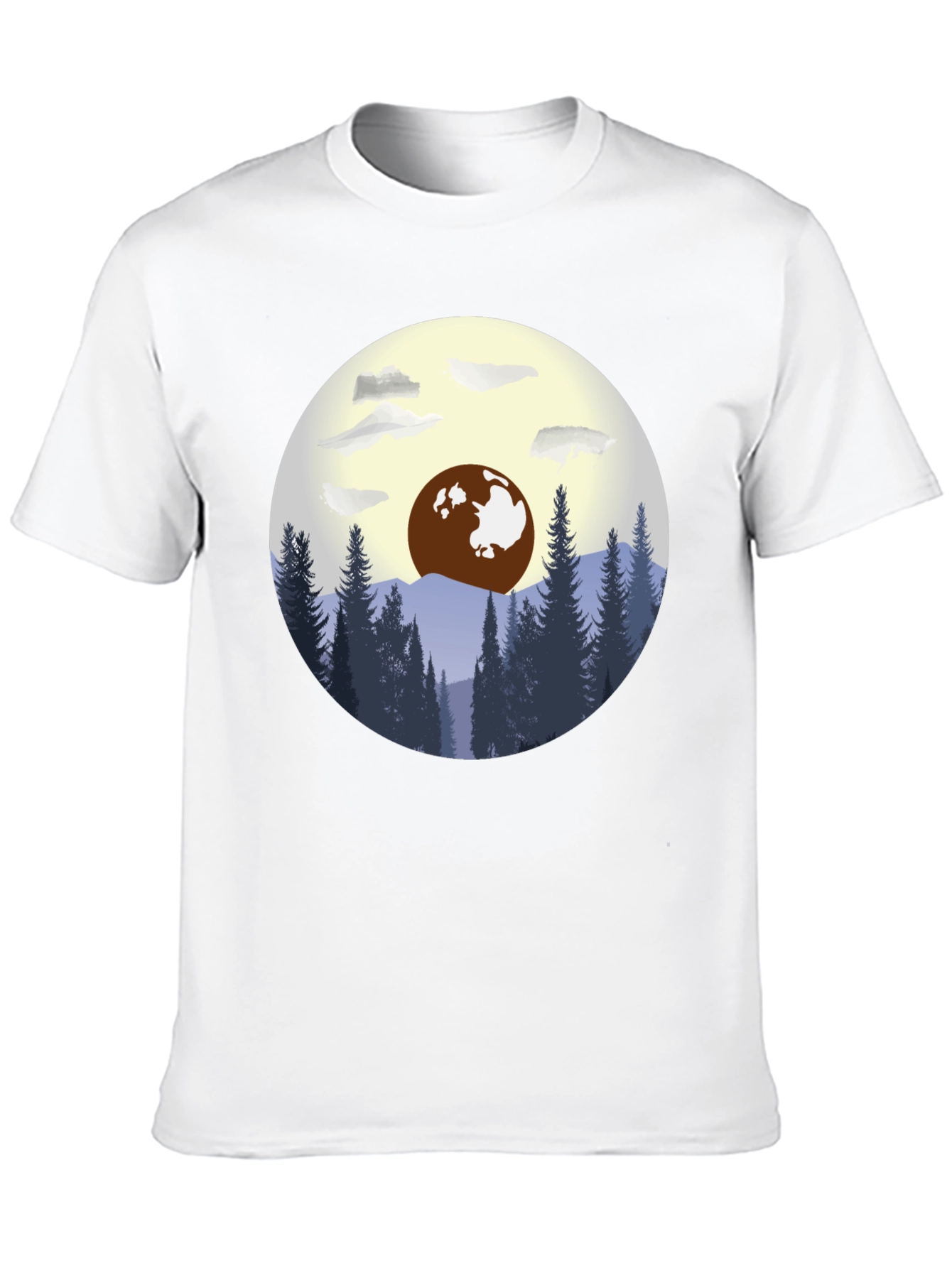 Nature Forest T-Shirt - Adventure Design