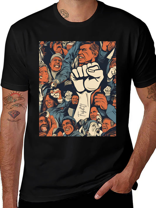 Fight the Power T-Shirt Graphic Tee