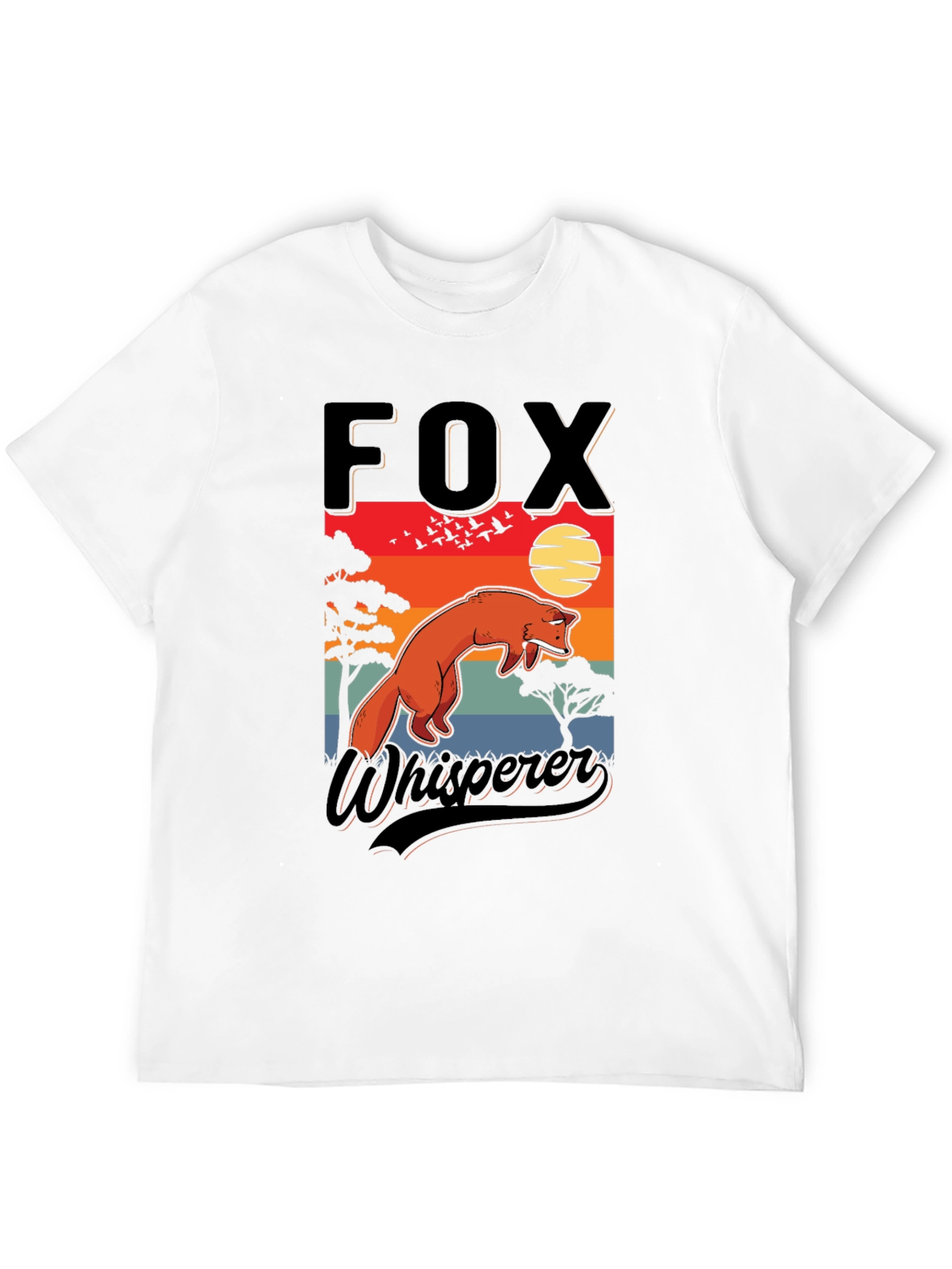 Fox Whisperer Graphic T-Shirt - Nature Inspired Design