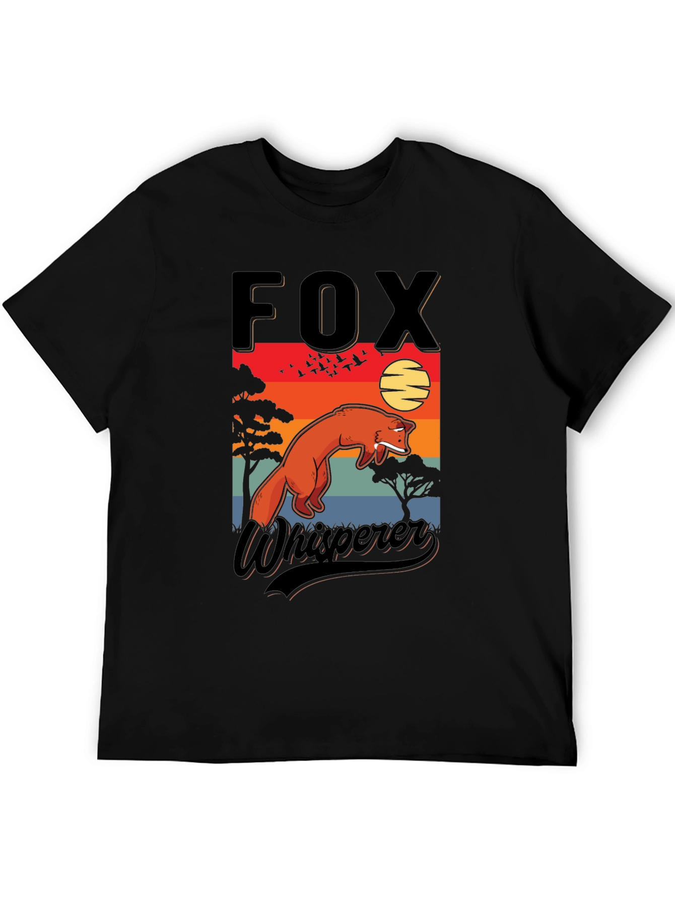 Fox Whisperer Graphic T-Shirt - Nature Inspired Design