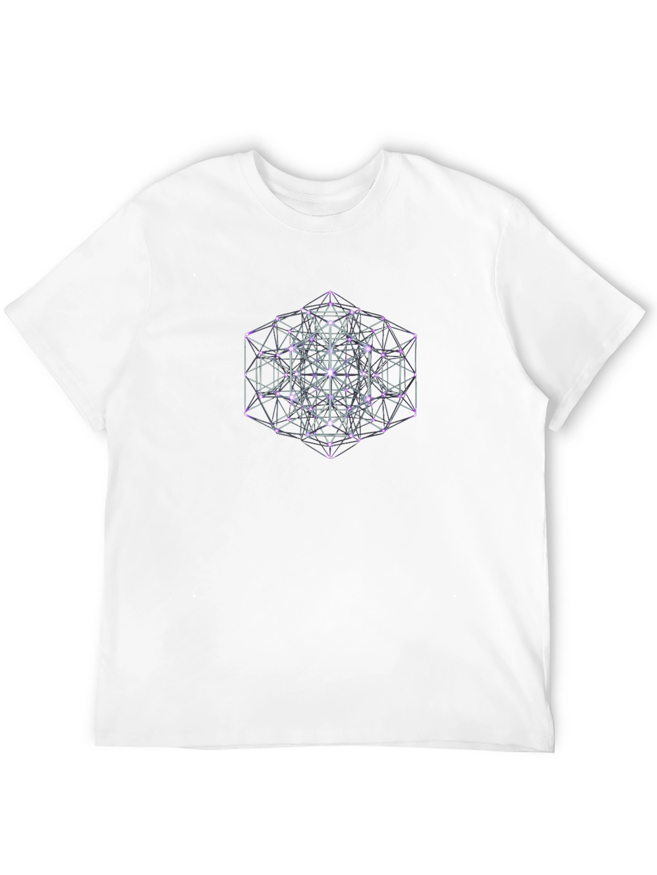 Geometric Art Black T-Shirt