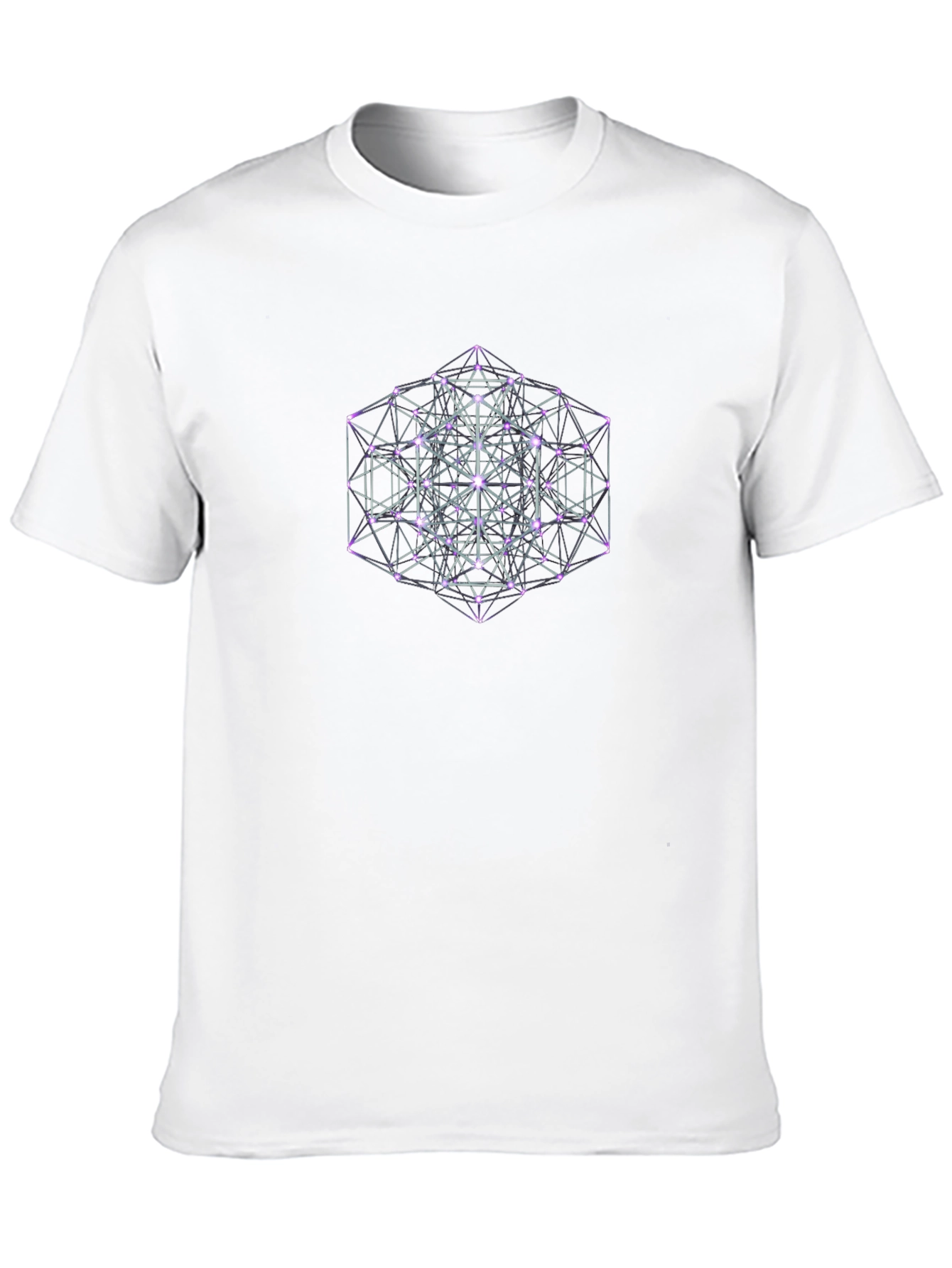 Geometric Art Black T-Shirt