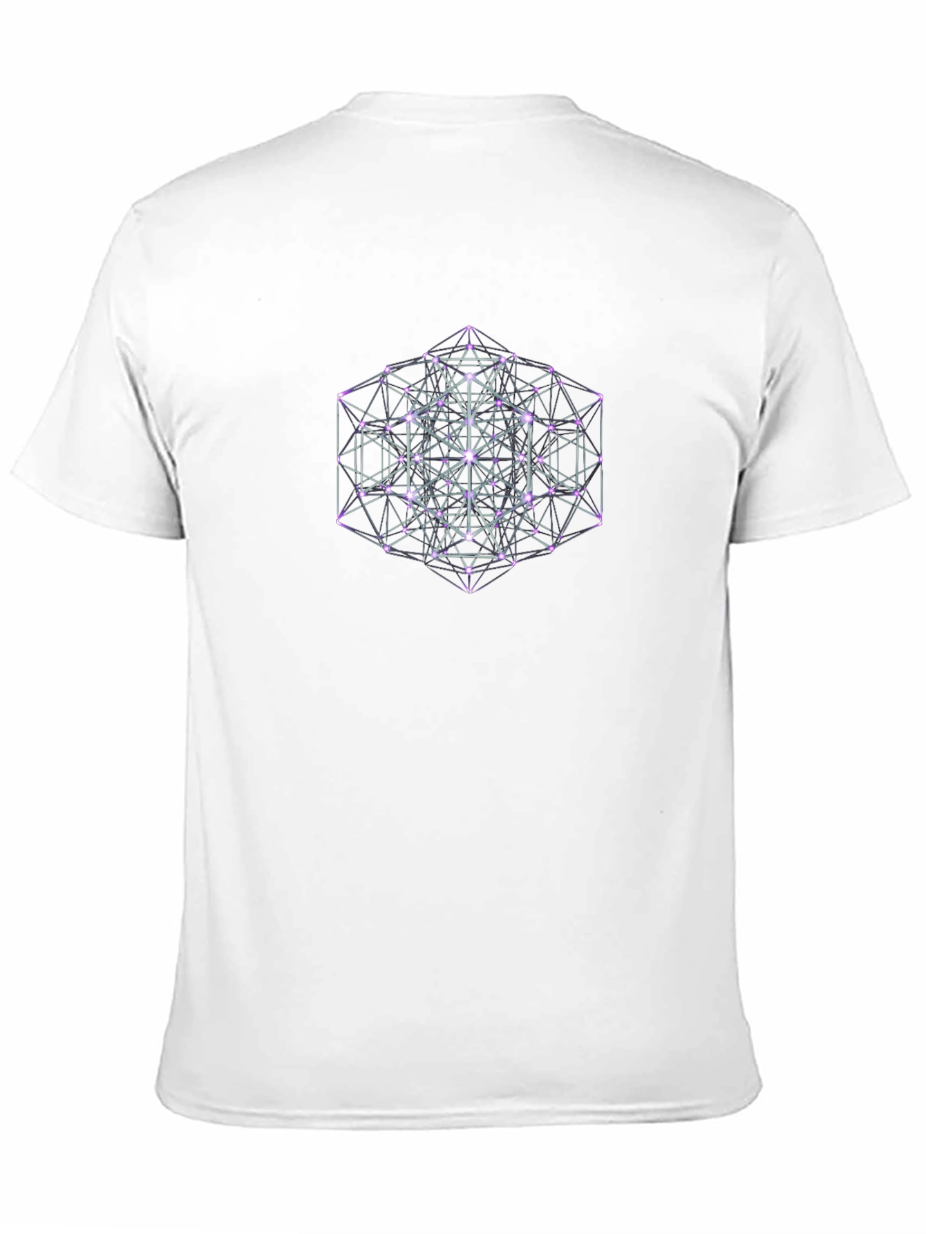 Geometric Art Black T-Shirt