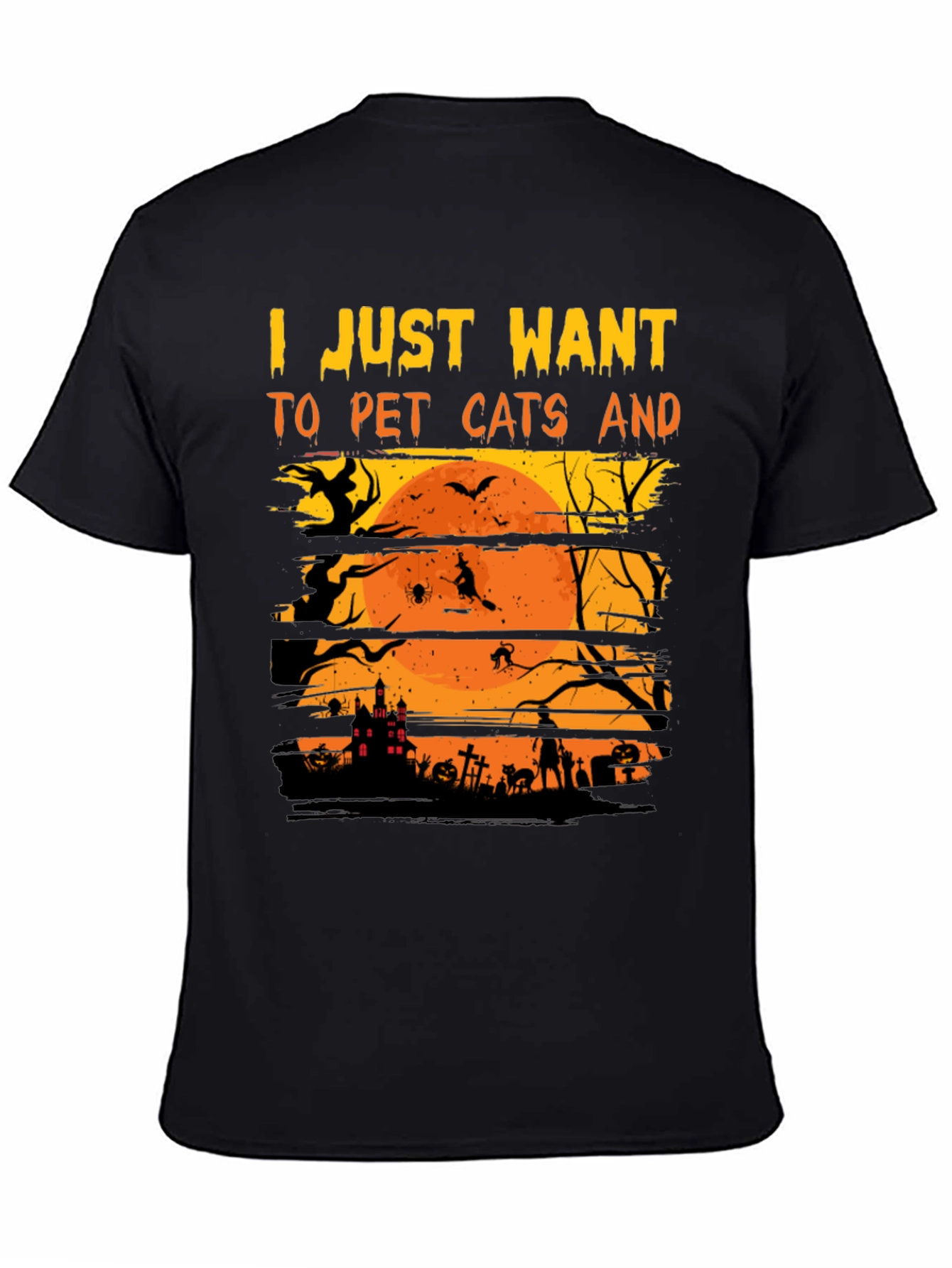 Halloween Cat Lover T-Shirt