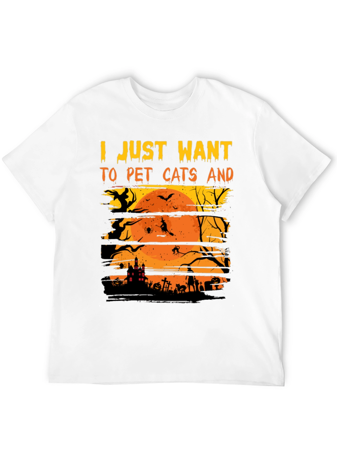 Halloween Cat Lover T-Shirt