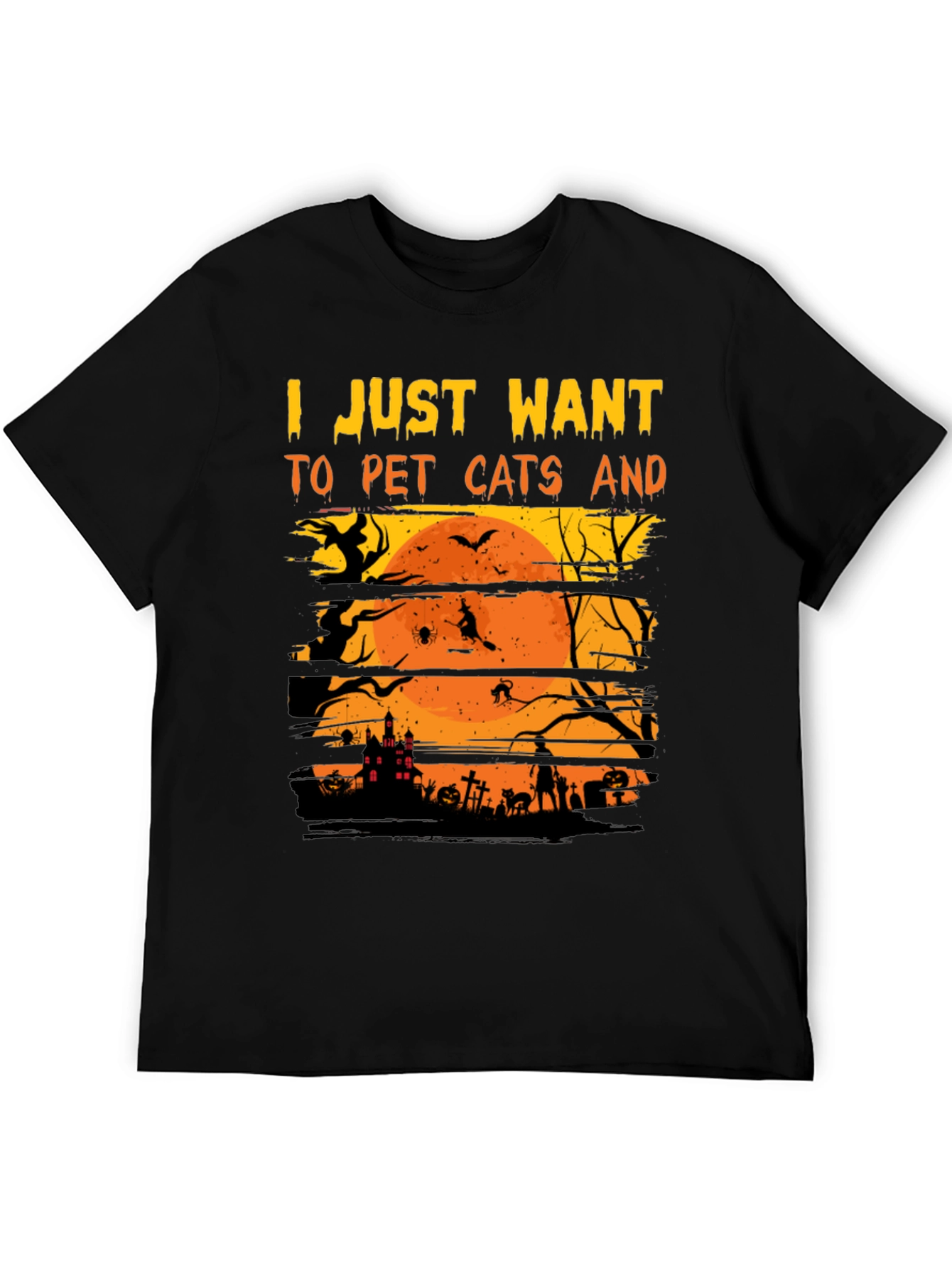Halloween Cat Lover T-Shirt