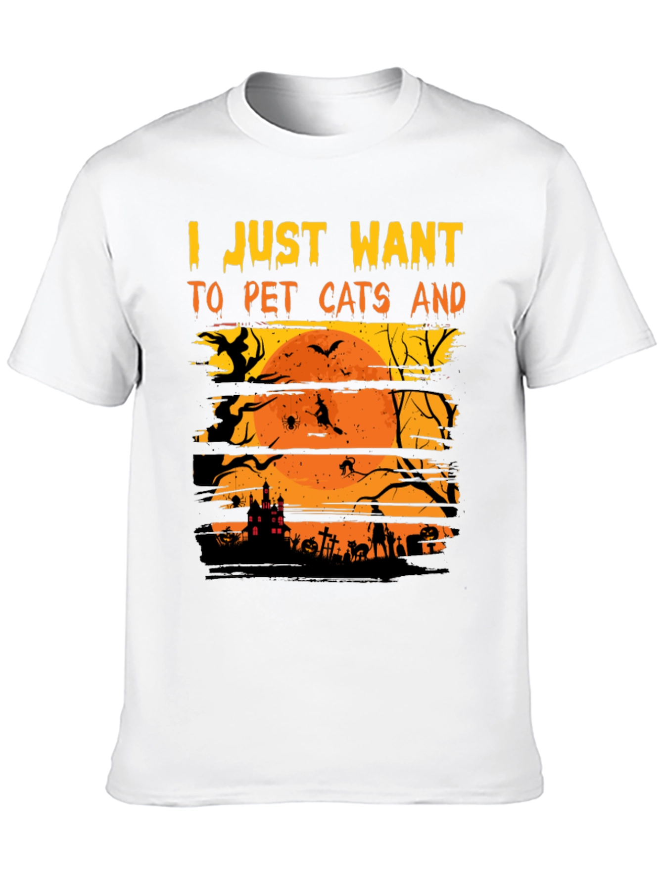 Halloween Cat Lover T-Shirt