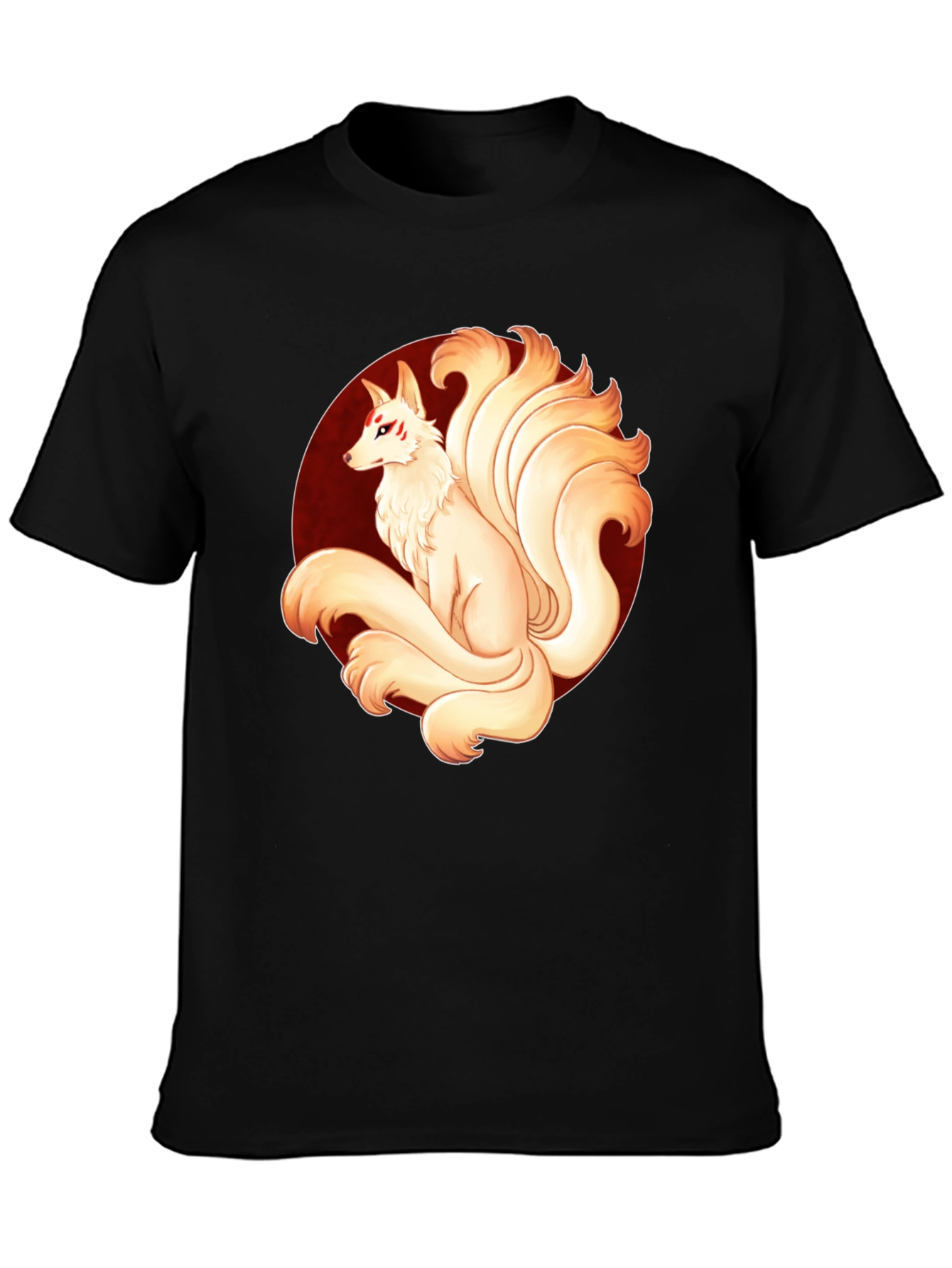 Nine-Tailed Fox Graphic Tee - Stylish Anime Inspired Shirt
