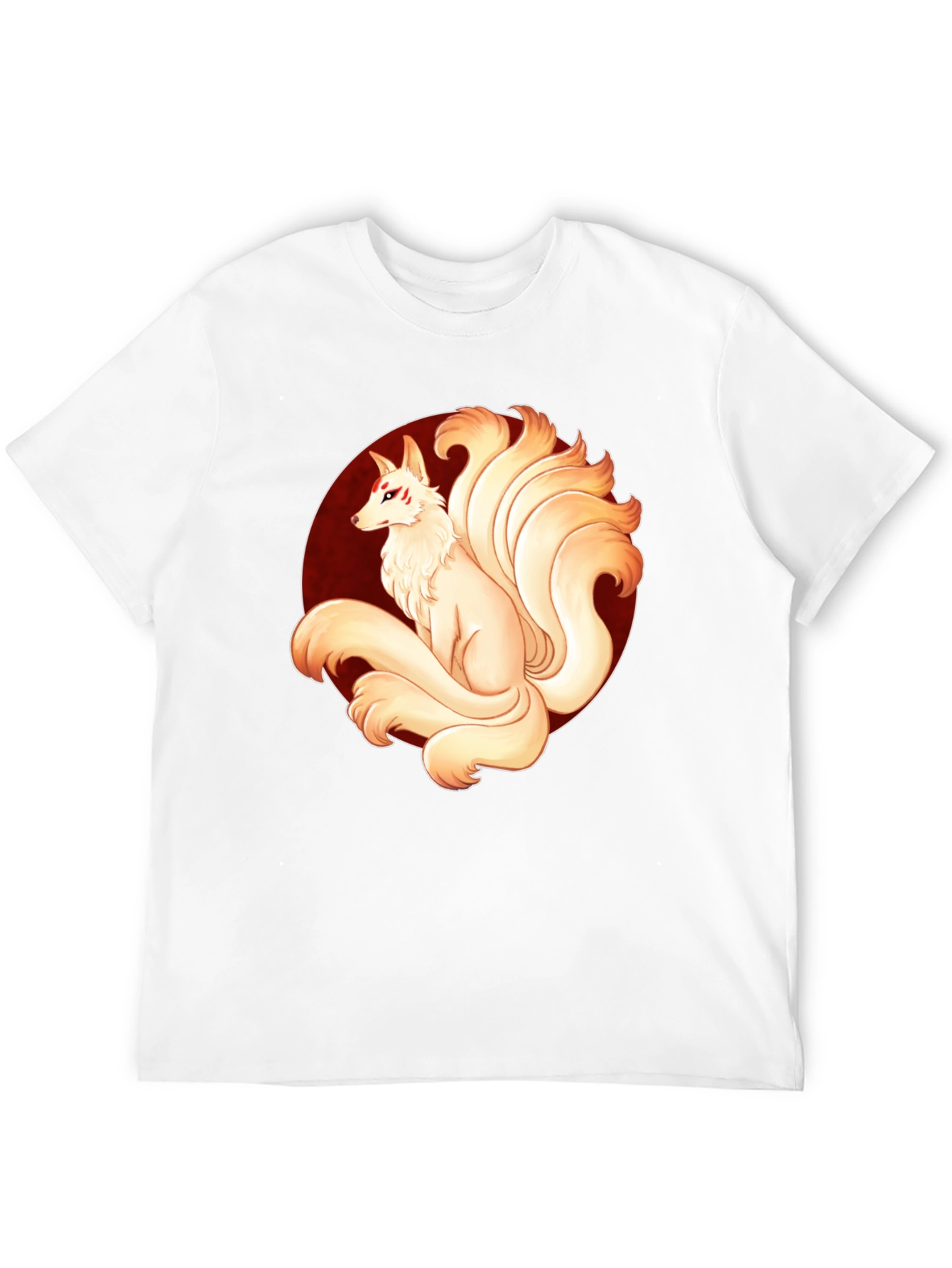 Nine-Tailed Fox Graphic Tee - Stylish Anime Inspired Shirt