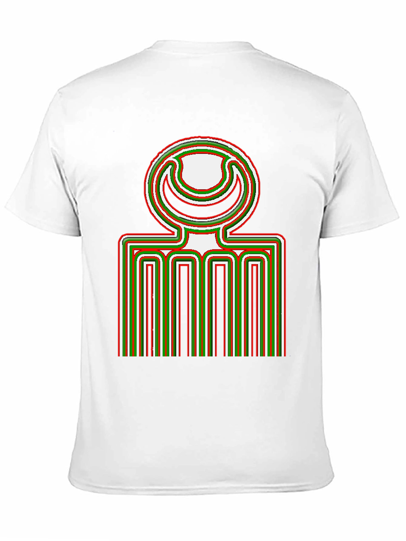 Unique Graphic Print Black T-Shirt