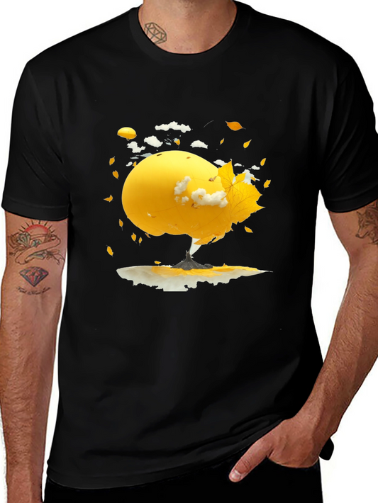Yellow Tree Graphic Tee
