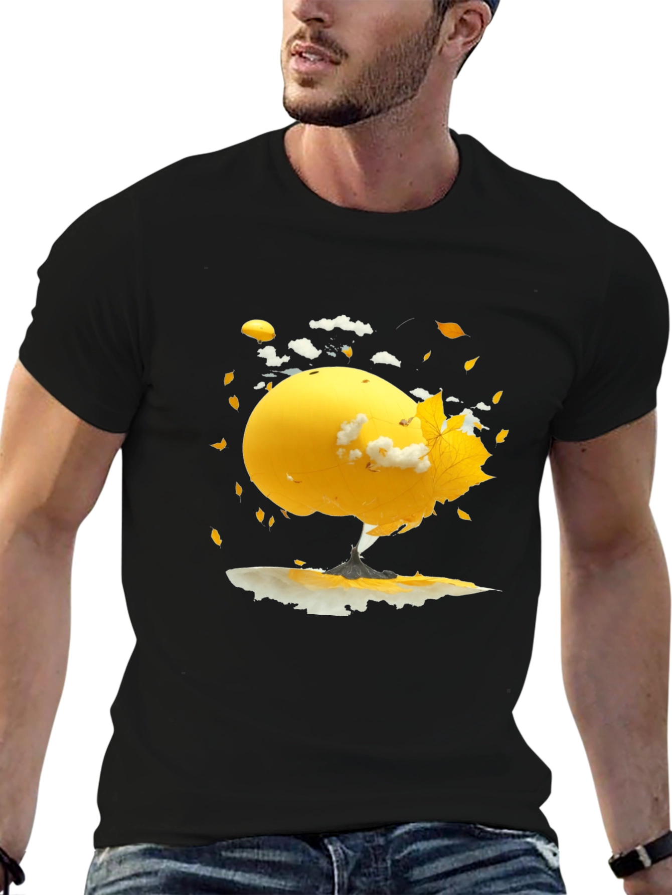 Yellow Tree Graphic Tee