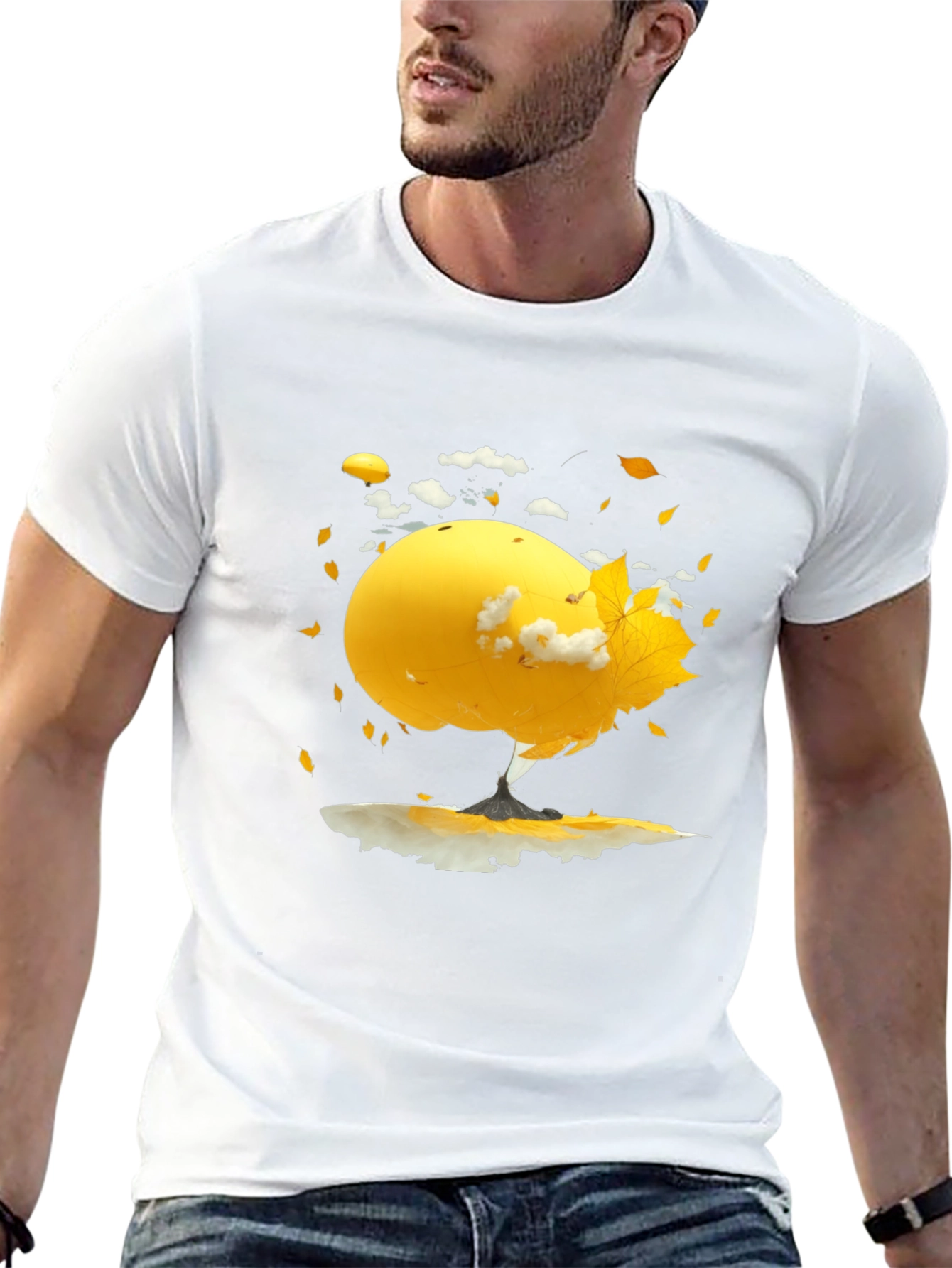 Yellow Tree Graphic Tee