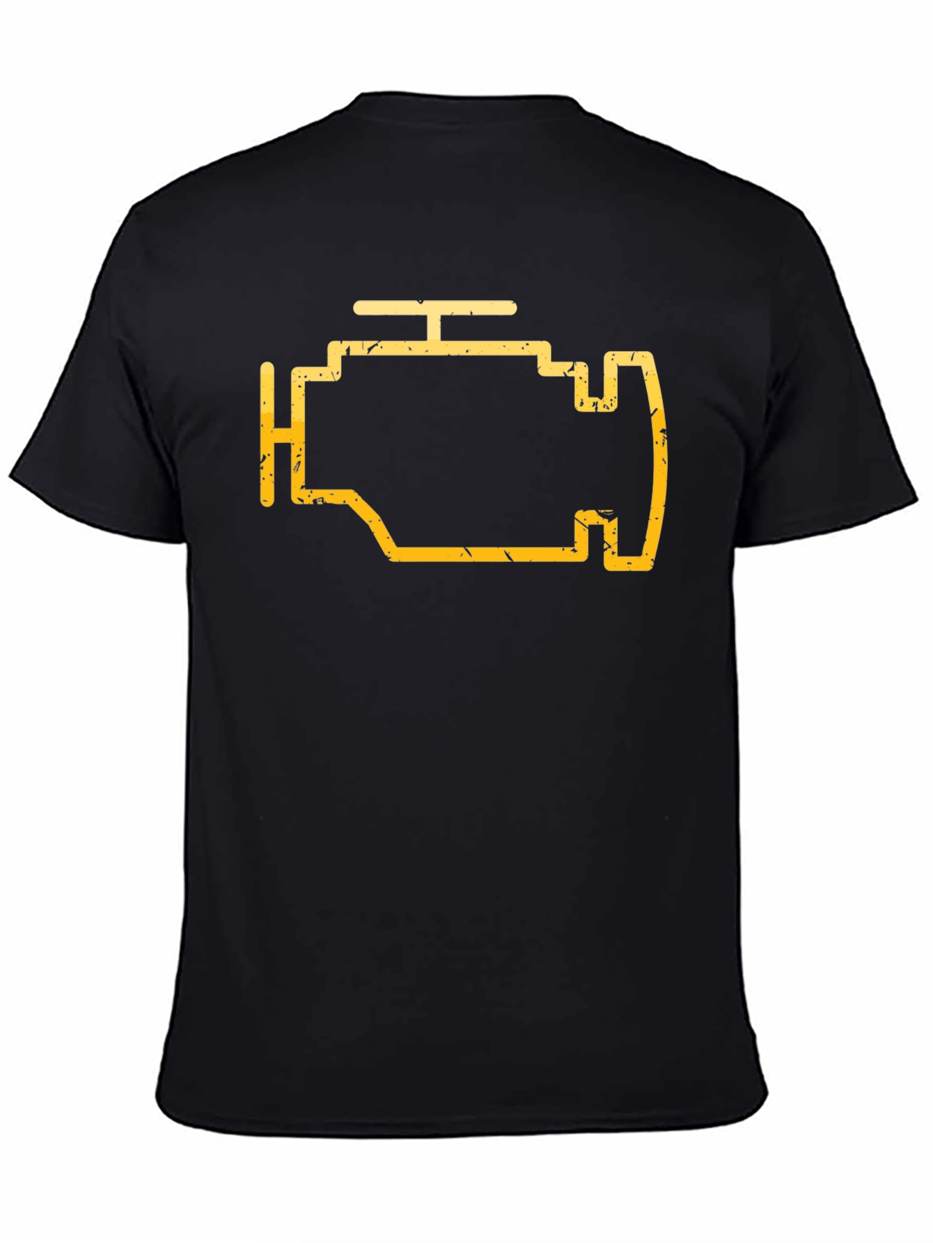 Check Engine Light Graphic Tee - Mechanic Shirt